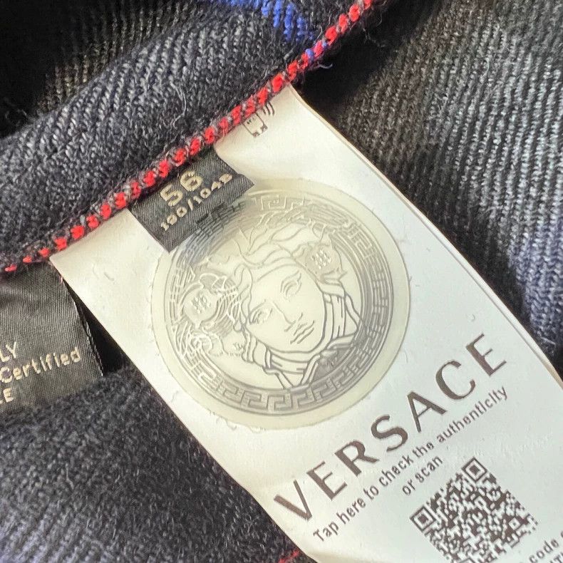 Versace Versace Wool coat Size US XL / EU 56 / 4 - 6 Thumbnail