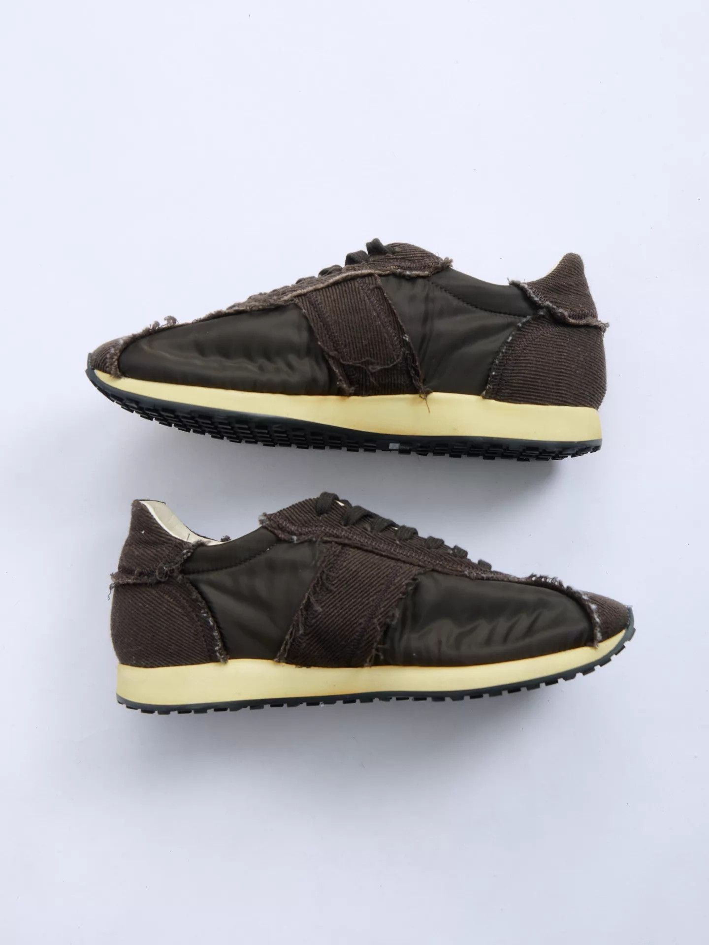 The Row THE ROW 25SS Wool-Silk Distressed Decon Trainer 37 Size US 6.5 / IT 36.5 - 8 Thumbnail