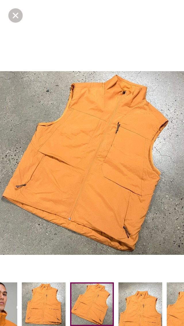 Lululemon Lululemon Autumn Orange Insulated Hiking Vest XXL Size US XXL / EU 58 / 5 - 4 Thumbnail