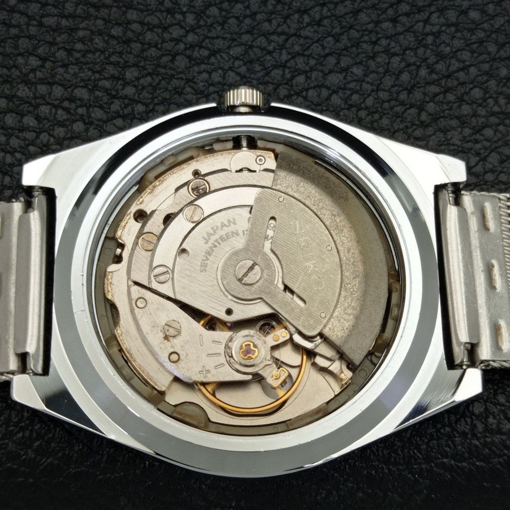 Seiko REFURBISHED VINTAGE SEIKO 5 AUTO JAPAN MENS WATCH a440201 Size 38 - 9 Thumbnail