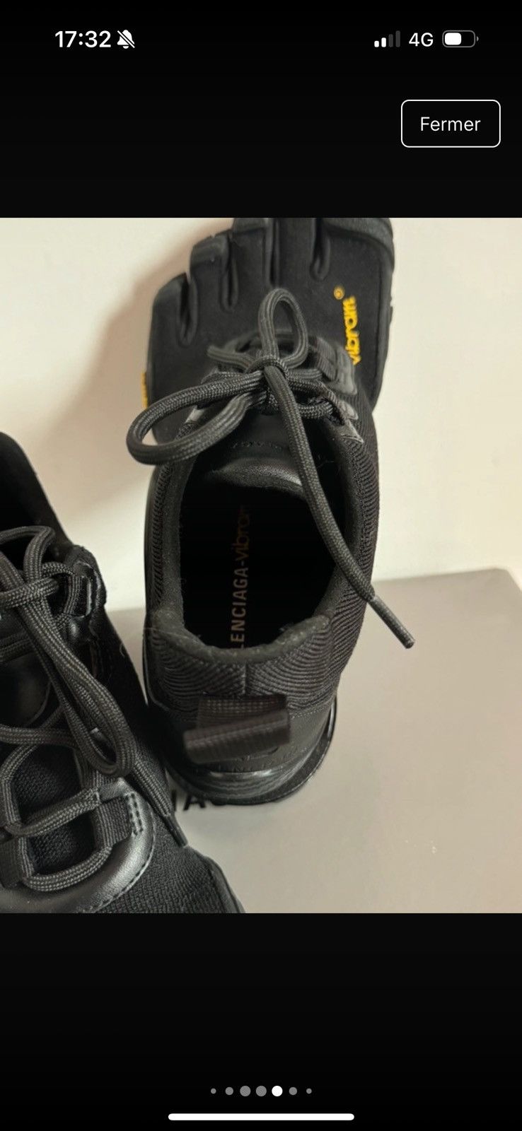 Balenciaga × Vibram Balenciaga X Vibram Five Toes Size US 6 / IT 36 - 7 Thumbnail