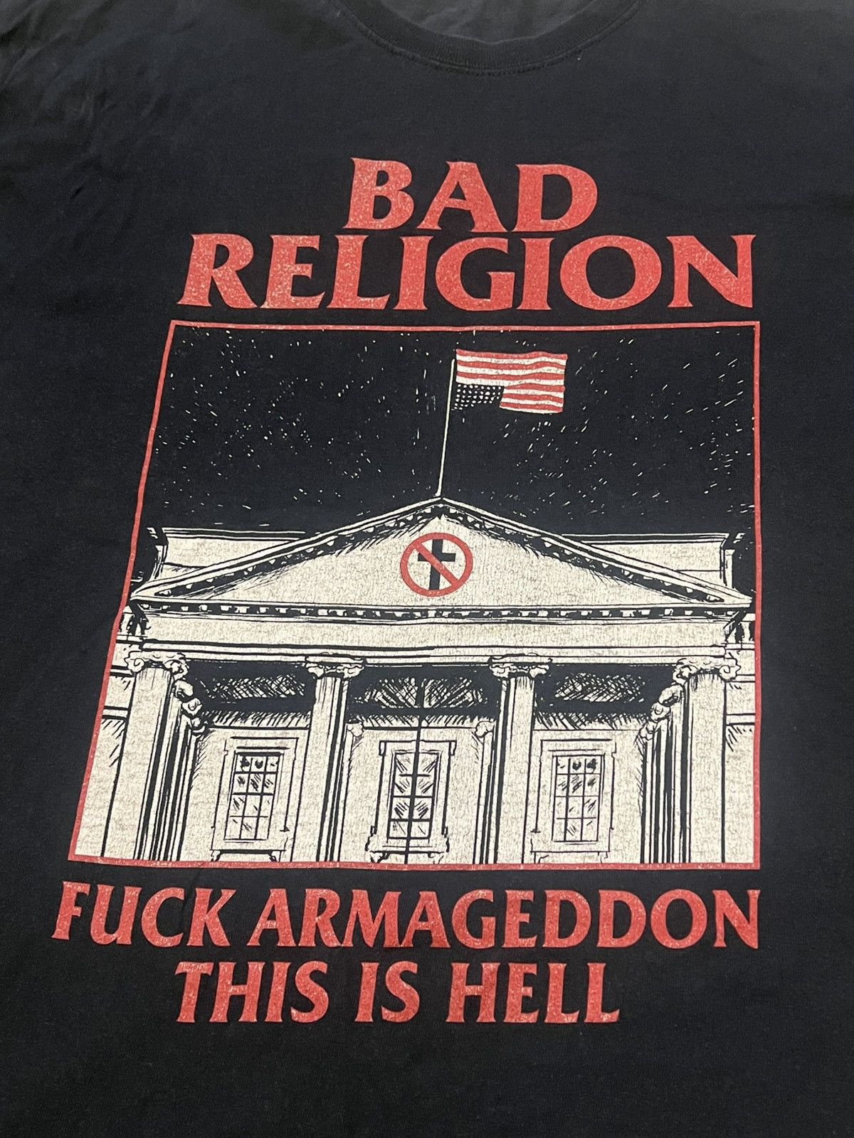Band Tees Bad Religion band world tour 2017 t-shirt rare Size US L / EU 52-54 / 3 - 3 Thumbnail