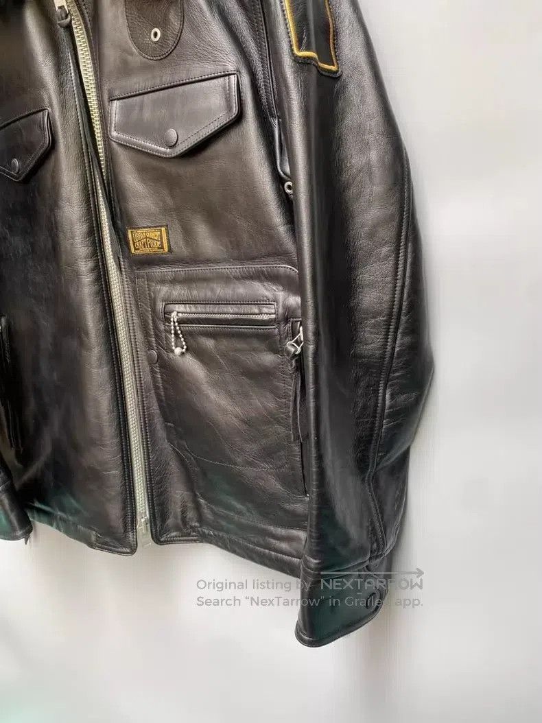 Neighborhood Neighborhood Leather Jacket Size US L / EU 52-54 / 3 - 3 Thumbnail