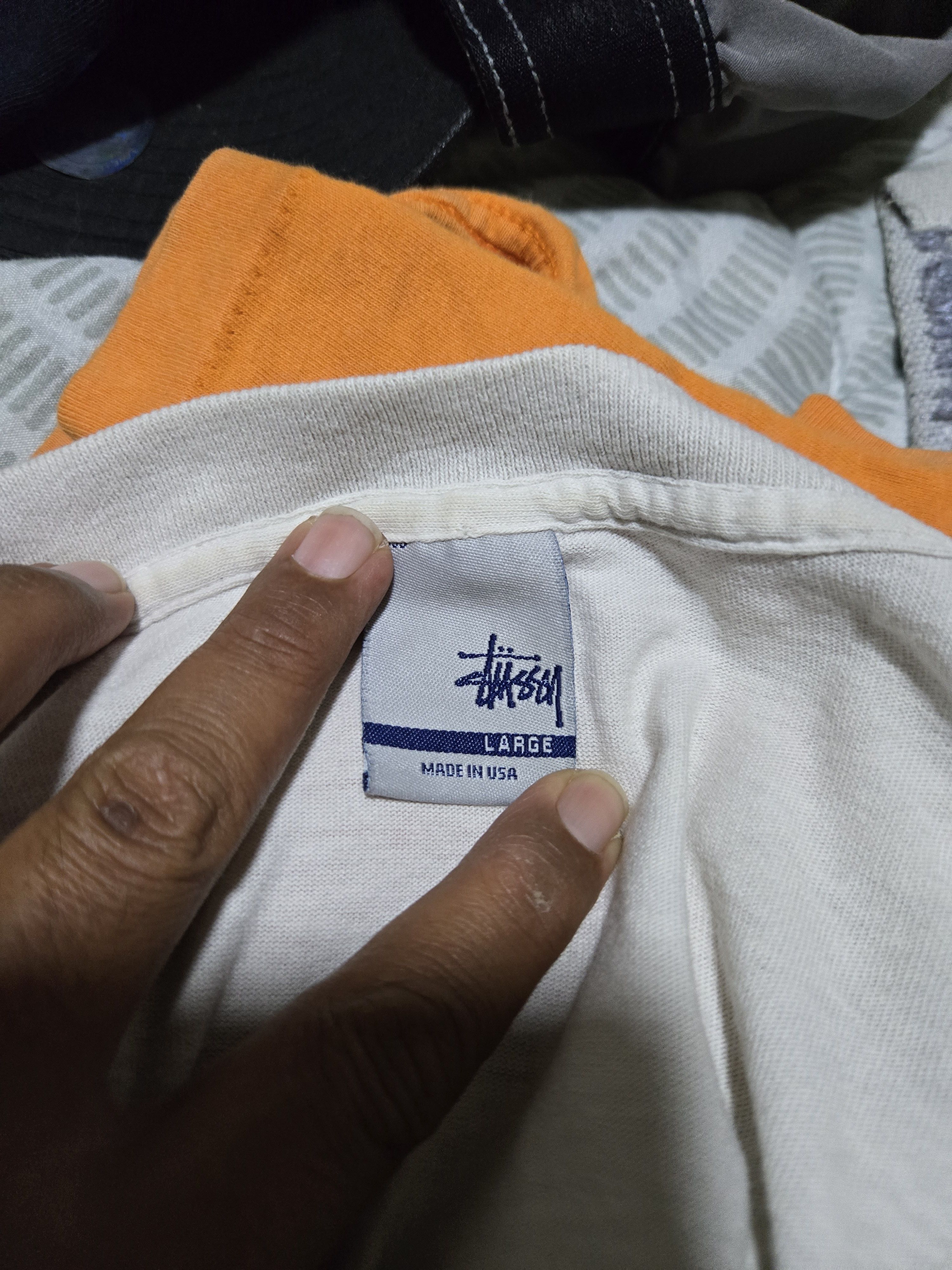Stussy Stussy 00s Monogram Shirt White Tag Size US L / EU 52-54 / 3 - 3 Thumbnail