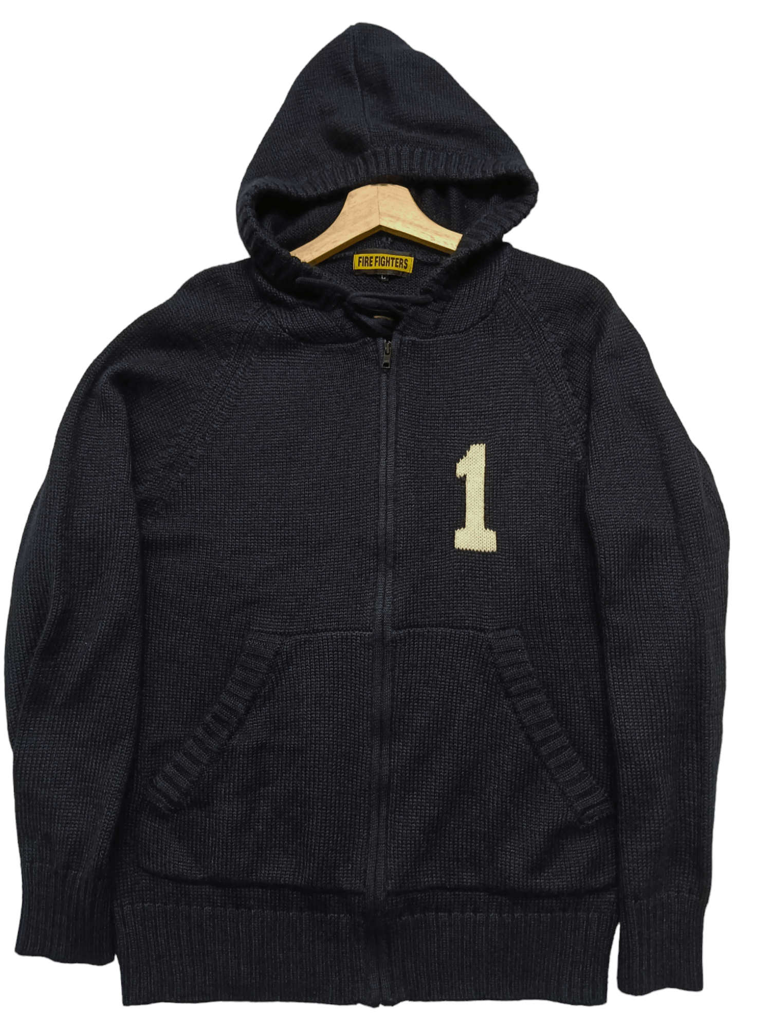 Aran Isles Knitwear 🔥Fire Fighters🔥 Knit Hoodie Size US L / EU 52-54 / 3 - 1 Thumbnail