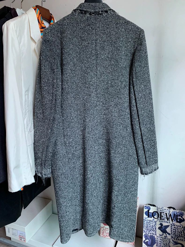 Helmut Lang helmut lang Heavy industry wool destroys coat 2504-Nextarro Size US S / EU 44-46 / 1 - 2 Thumbnail