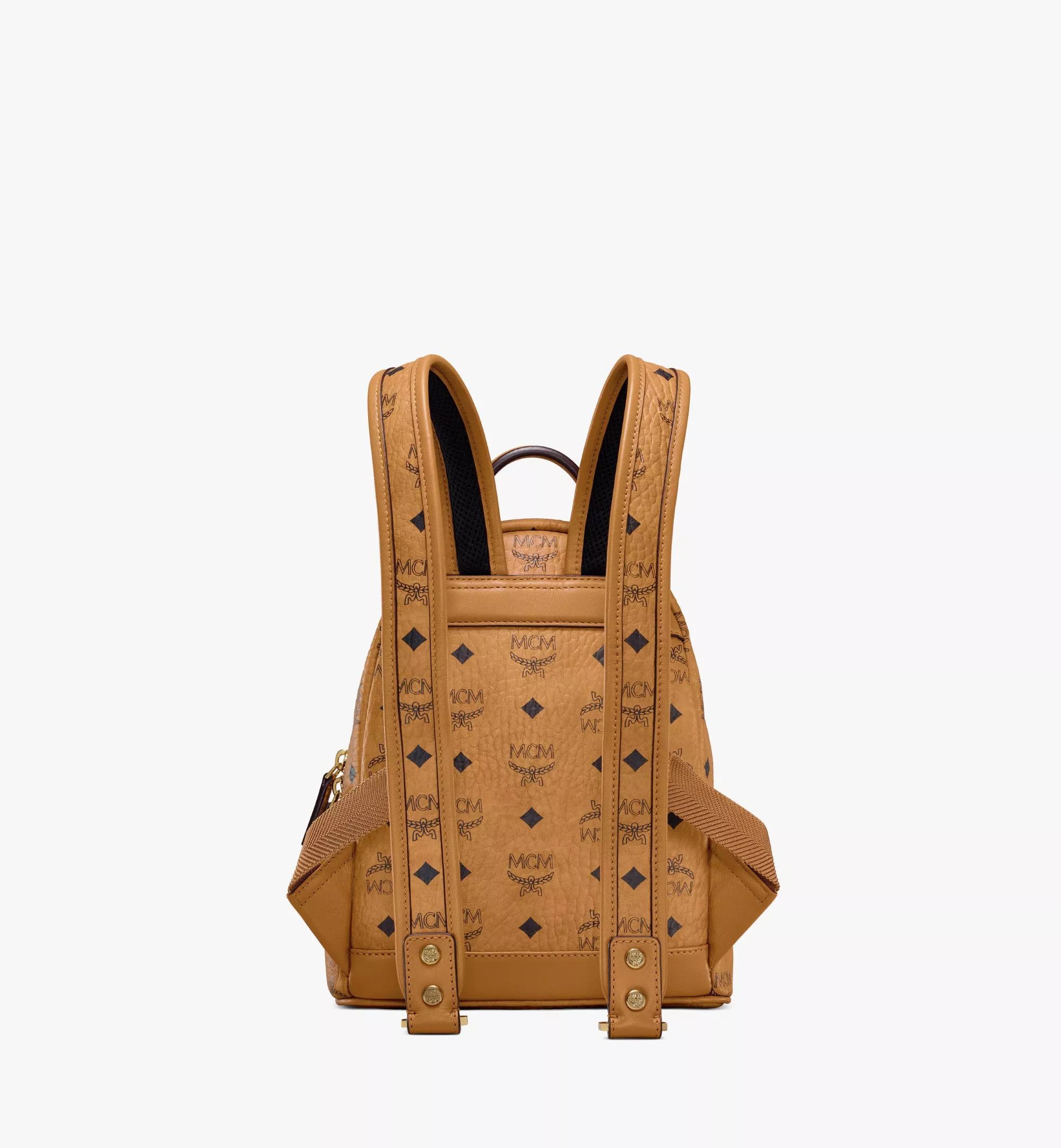 MCM o1mt1gz0326 Size: OS / Small Mini Backpack in Brown/Black Size ONE SIZE - 6 Thumbnail