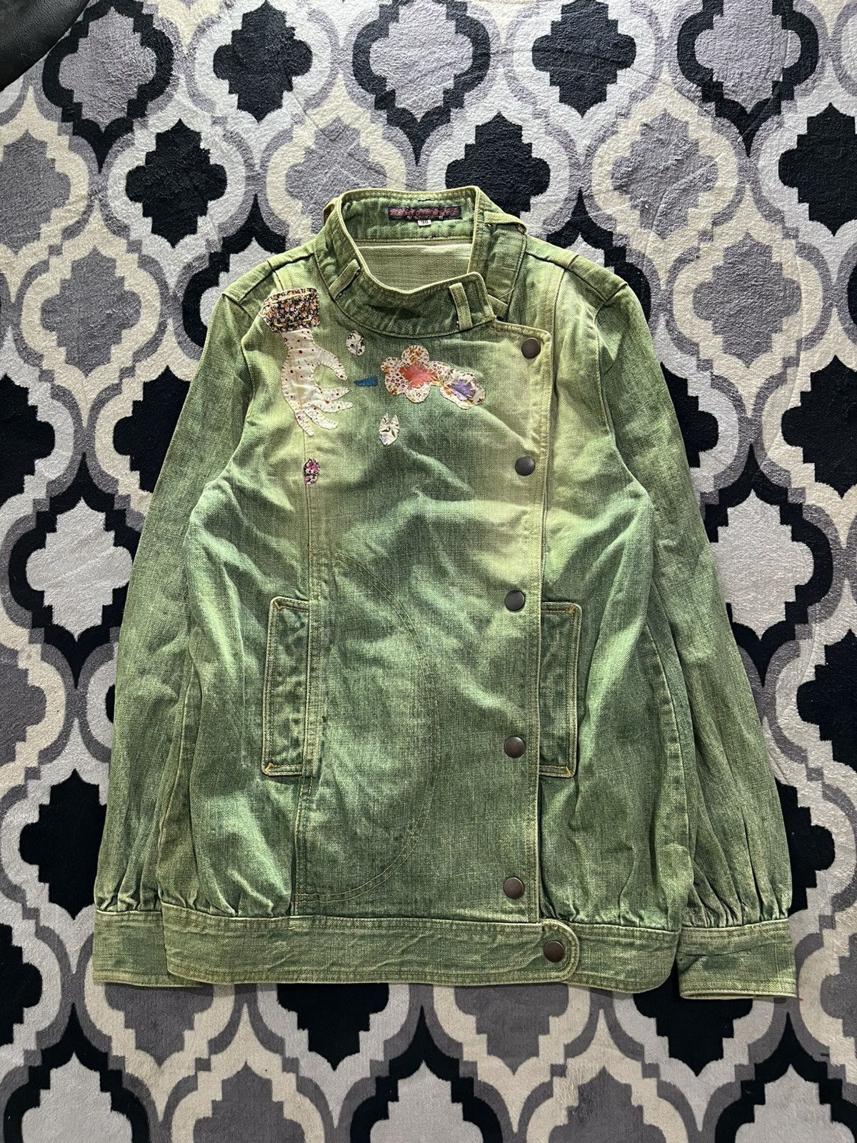 PPFM 2000s put on parcae’s clothing denim jacket Size US M / EU 48-50 / 2 - 1 Thumbnail