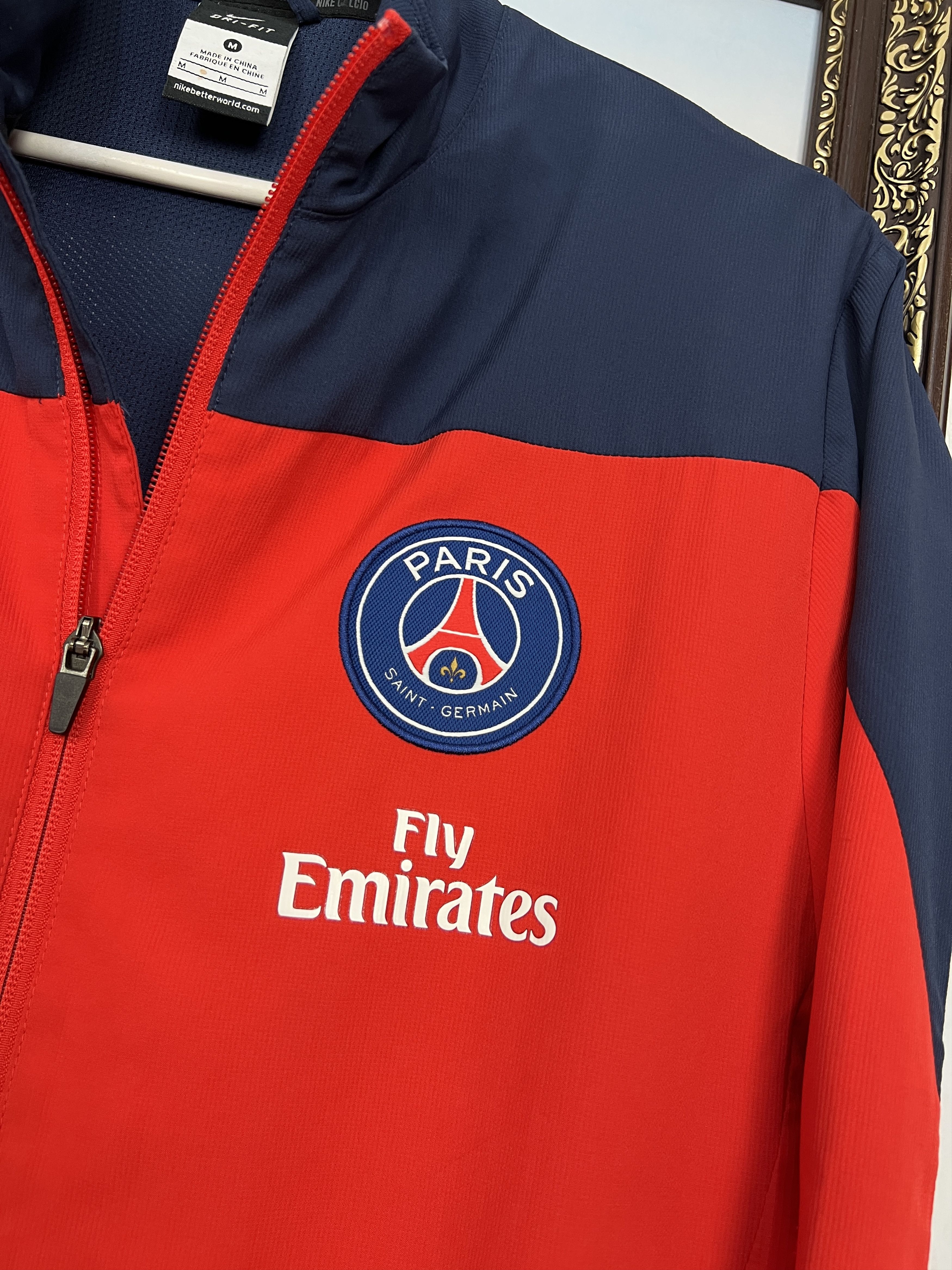 Nike Nike PSG Paris Saint Germain Football Jacket Soccer Size US M / EU 48-50 / 2 - 3 Thumbnail