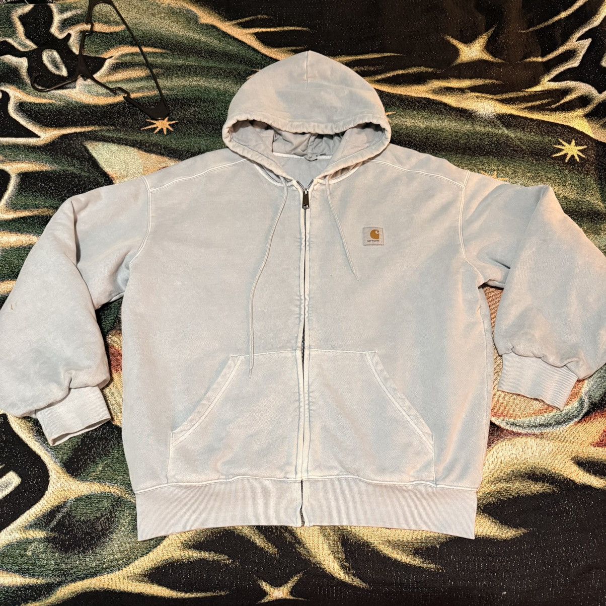 Carhartt Wip Carhartt Work in Progress Hooded Vista Jacket in Dusty Ice Size US L / EU 52-54 / 3 - 3 Thumbnail