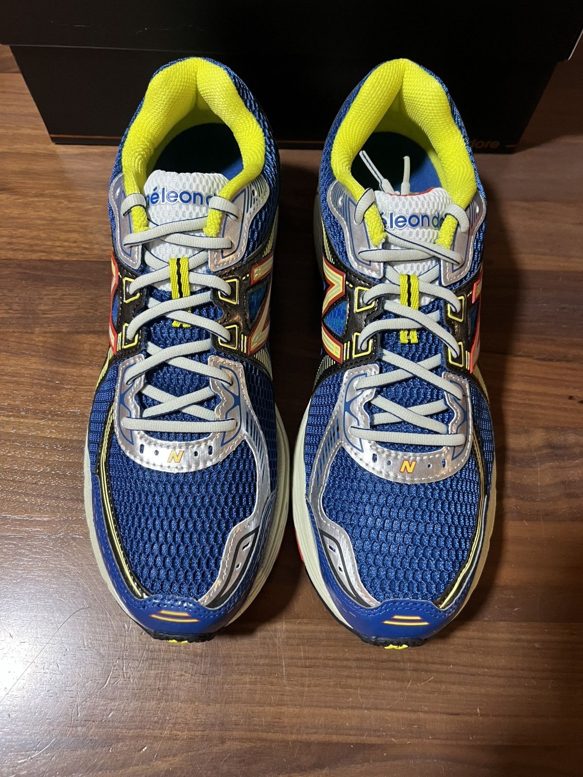 Aime Leon Dore × New Balance Aime Leon Dore New Balance 860v2 (ml860da2) Blue/Yellow 11 Size US 11 / EU 44 - 4 Thumbnail