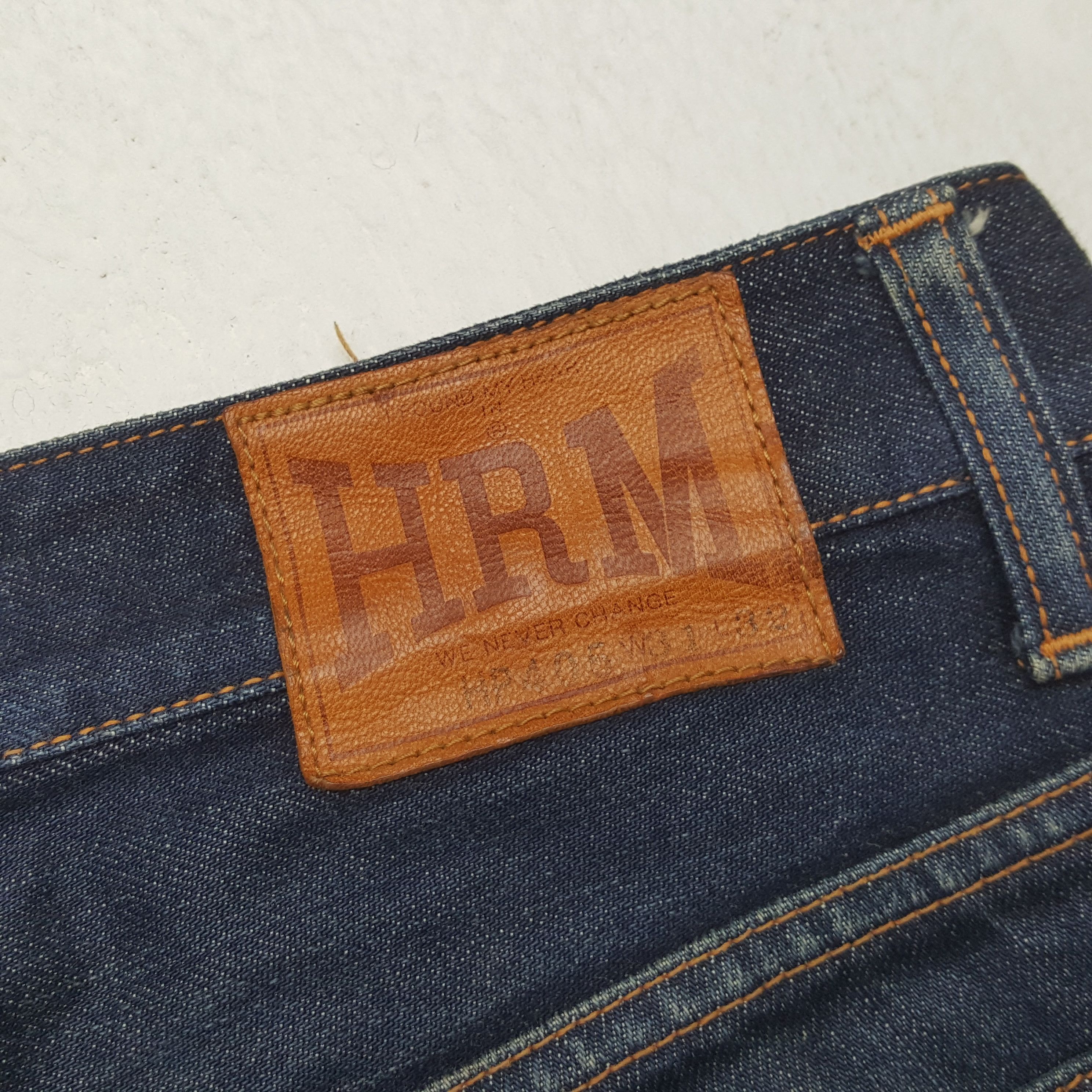 Vintage H.RANCH.M HRM Hollywood Ranch Market Jeans RR9 Size US 31 - 17 Thumbnail