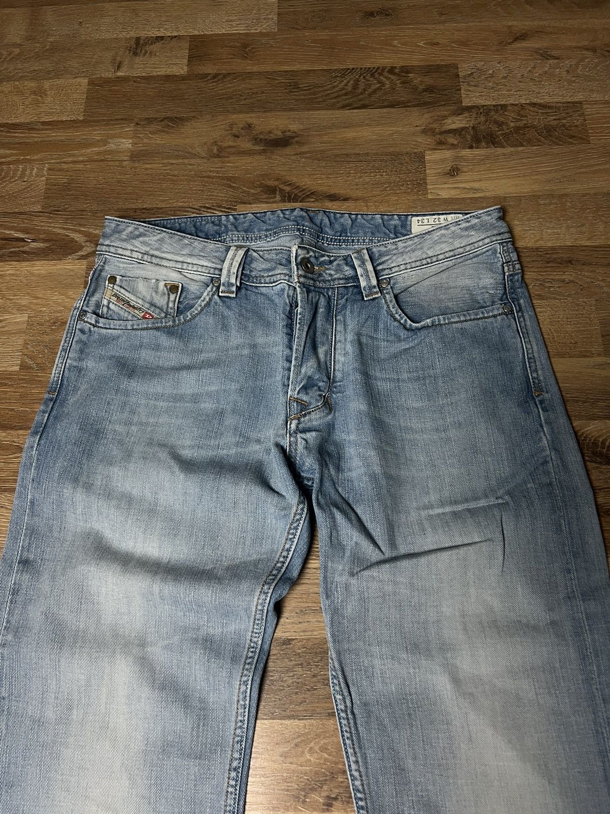 Japanese Brand × Vintage Vintage Distressed Diesel faded Jeans Y2K style Size US 32 / EU 48 - 4 Thumbnail