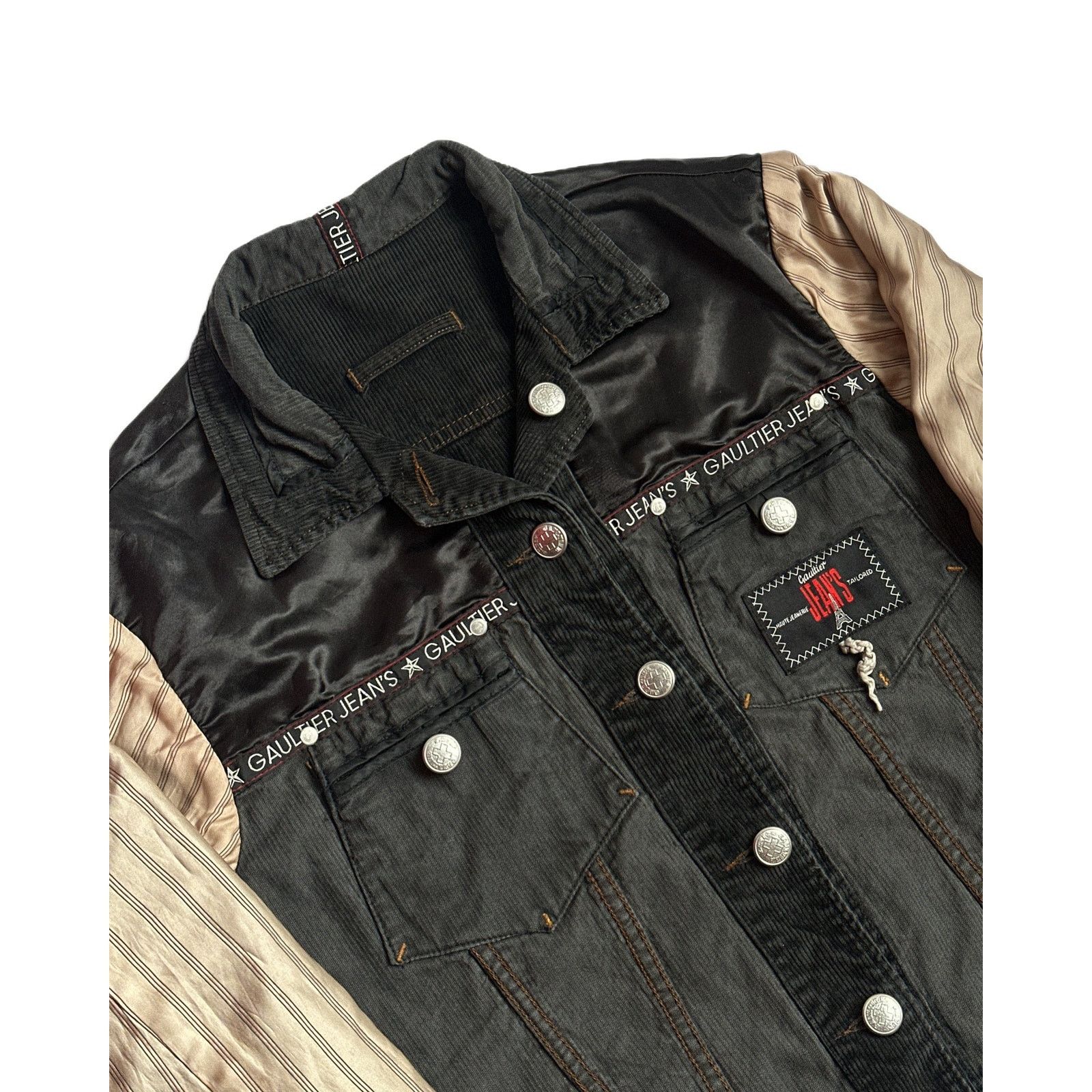 Jean Paul Gaultier Jean Paul Gaultier Reversible Trucker Jacket Size US S / EU 44-46 / 1 - 4 Thumbnail