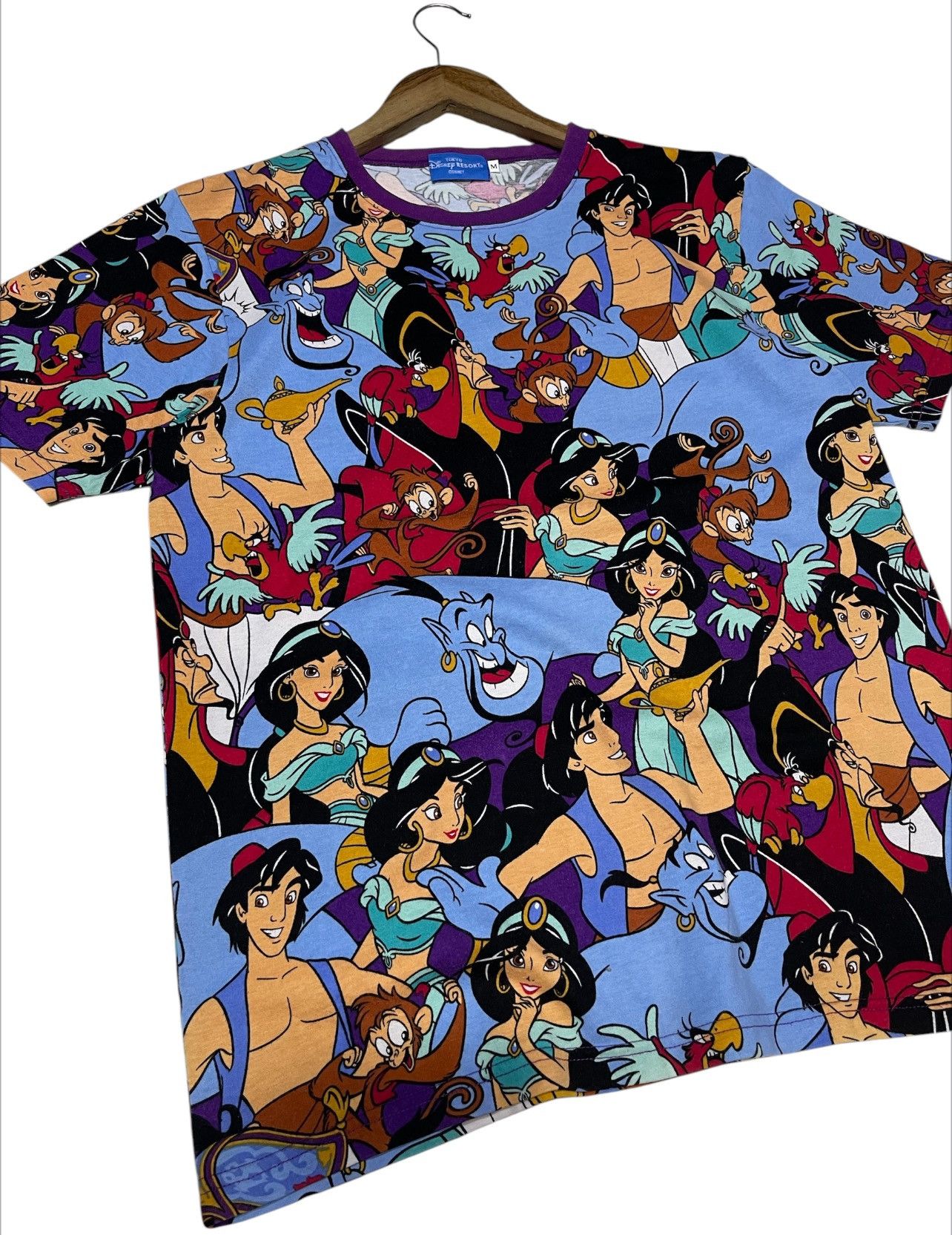 Cartoon Network × Japanese Brand × Vintage Disney Aladdin Full Print Size US M / EU 48-50 / 2 - 3 Thumbnail