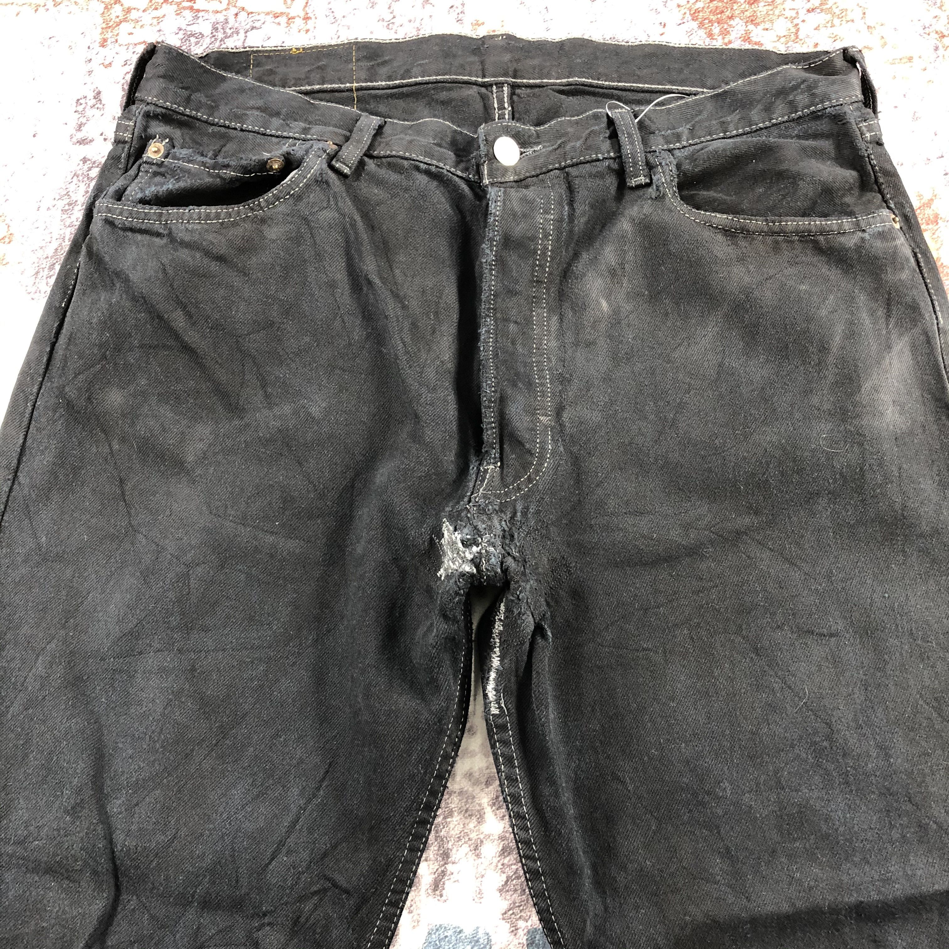 Levi's Vintage 90s Levis 501 Earth Tone Jeans-JM2480 Size US 35 - 3 Thumbnail
