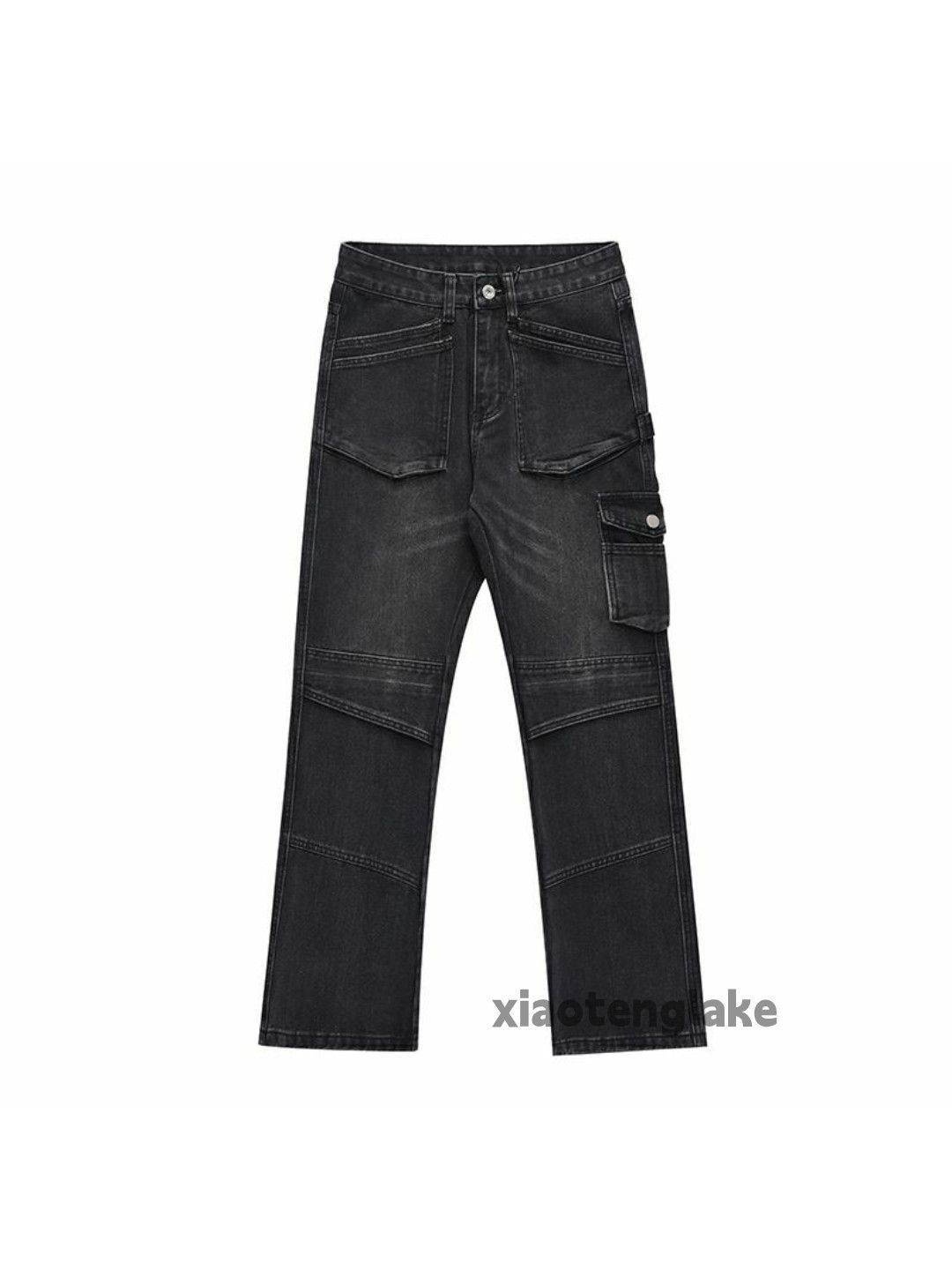 Jean × Vintage washed faded cleanfit yuppie utility bootcut jeans Size US 32 / EU 48 - 2 Thumbnail