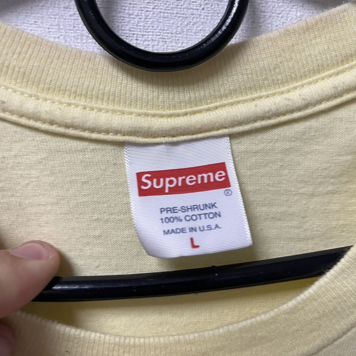 Supreme Supreme T-Shirt Big Logo Size L Size US L / EU 52-54 / 3 - 6 Thumbnail