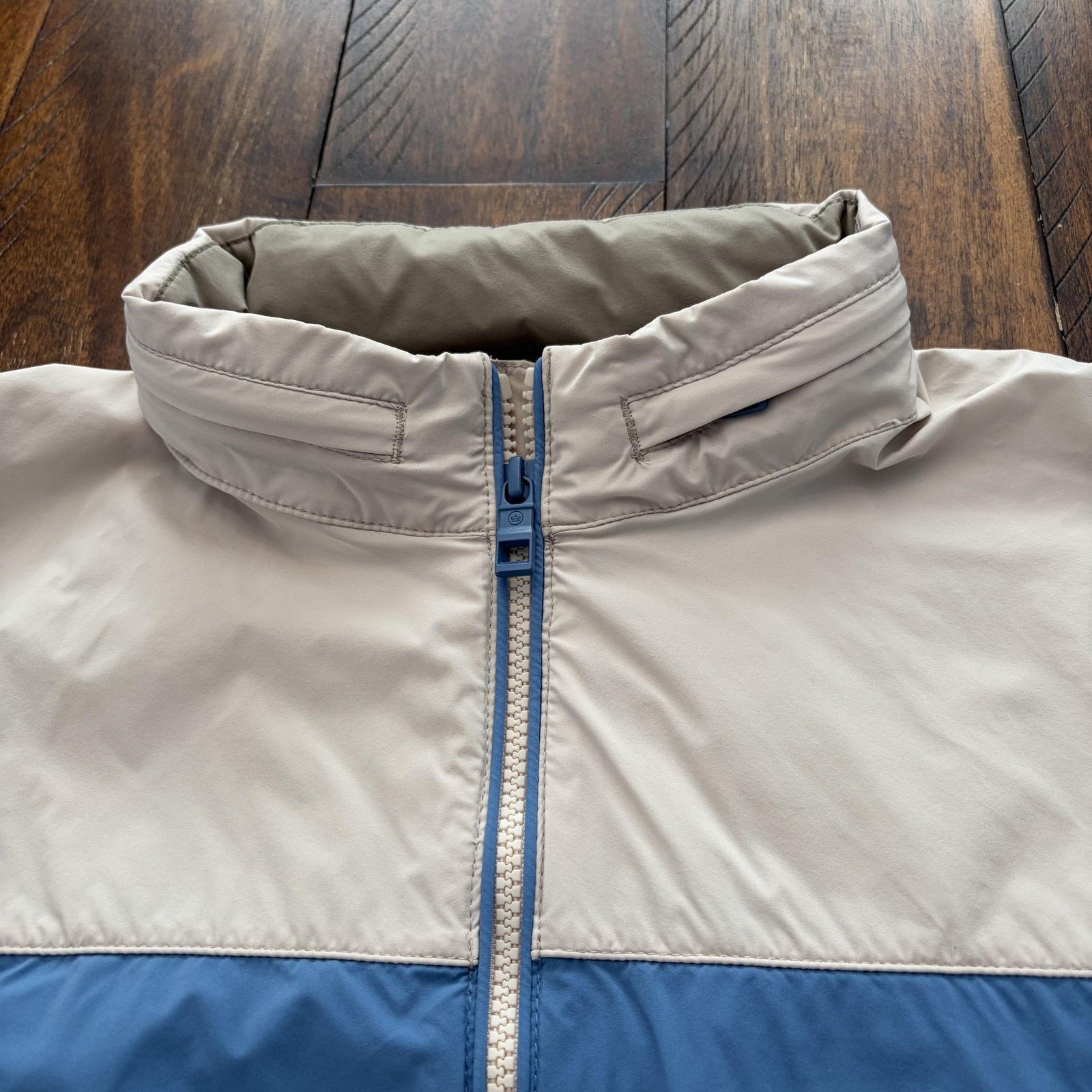 Peter Millar Peter Millar Jacket Mens Medium Beige Blue Colorblock Full Size US M / EU 48-50 / 2 - 8 Thumbnail
