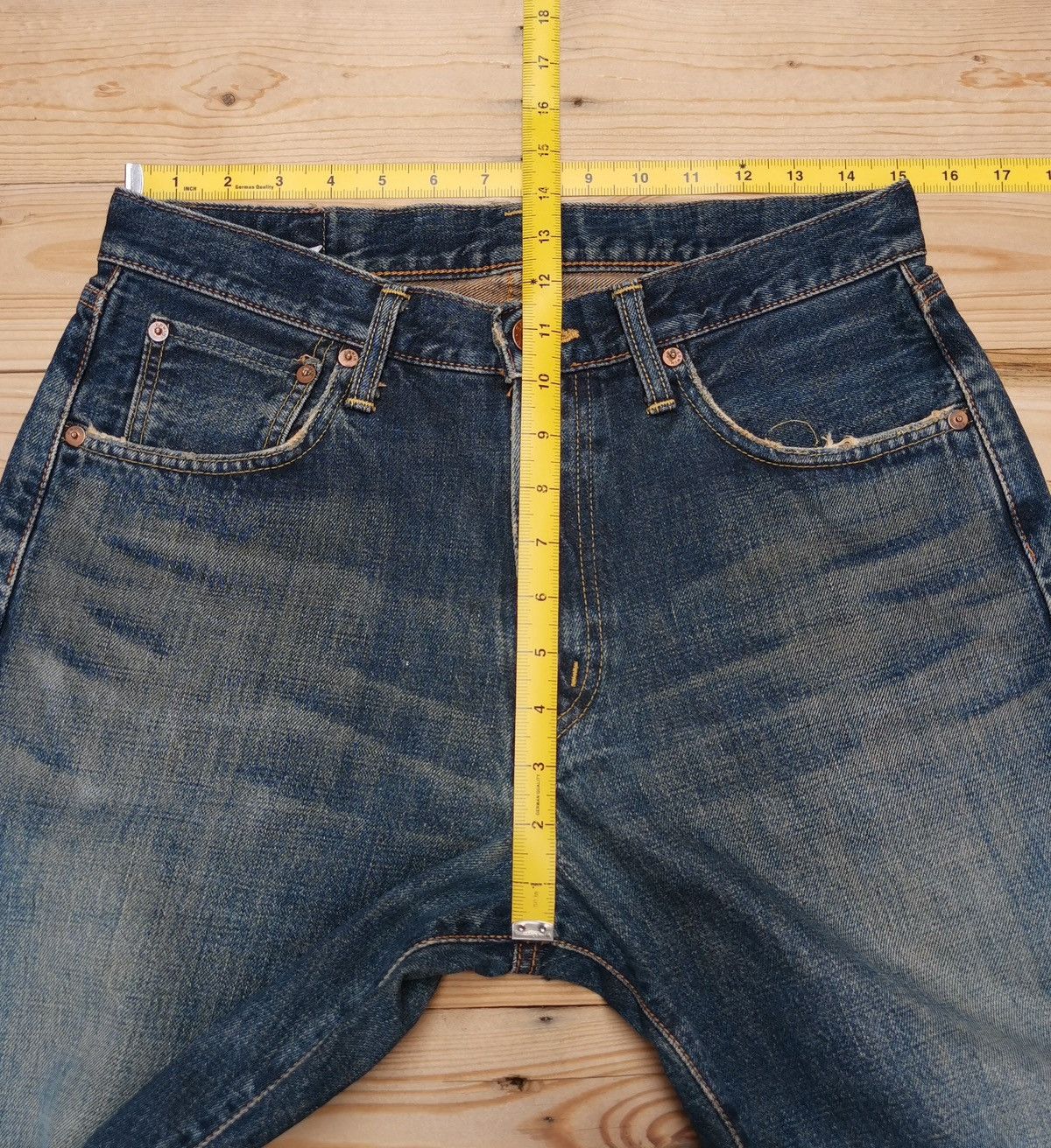 Edwin MUDWASH EDWIN LOT 505X SELVEDGE JEANS Size US 30 / EU 46 - 9 Thumbnail