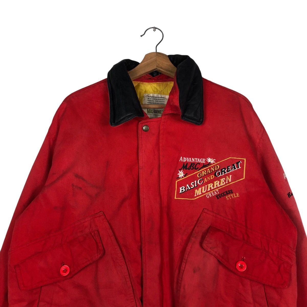 Japanese Brand Vintage Bomber Jacket Parachute Design Mikebirnies American Size US M / EU 48-50 / 2 - 4 Thumbnail