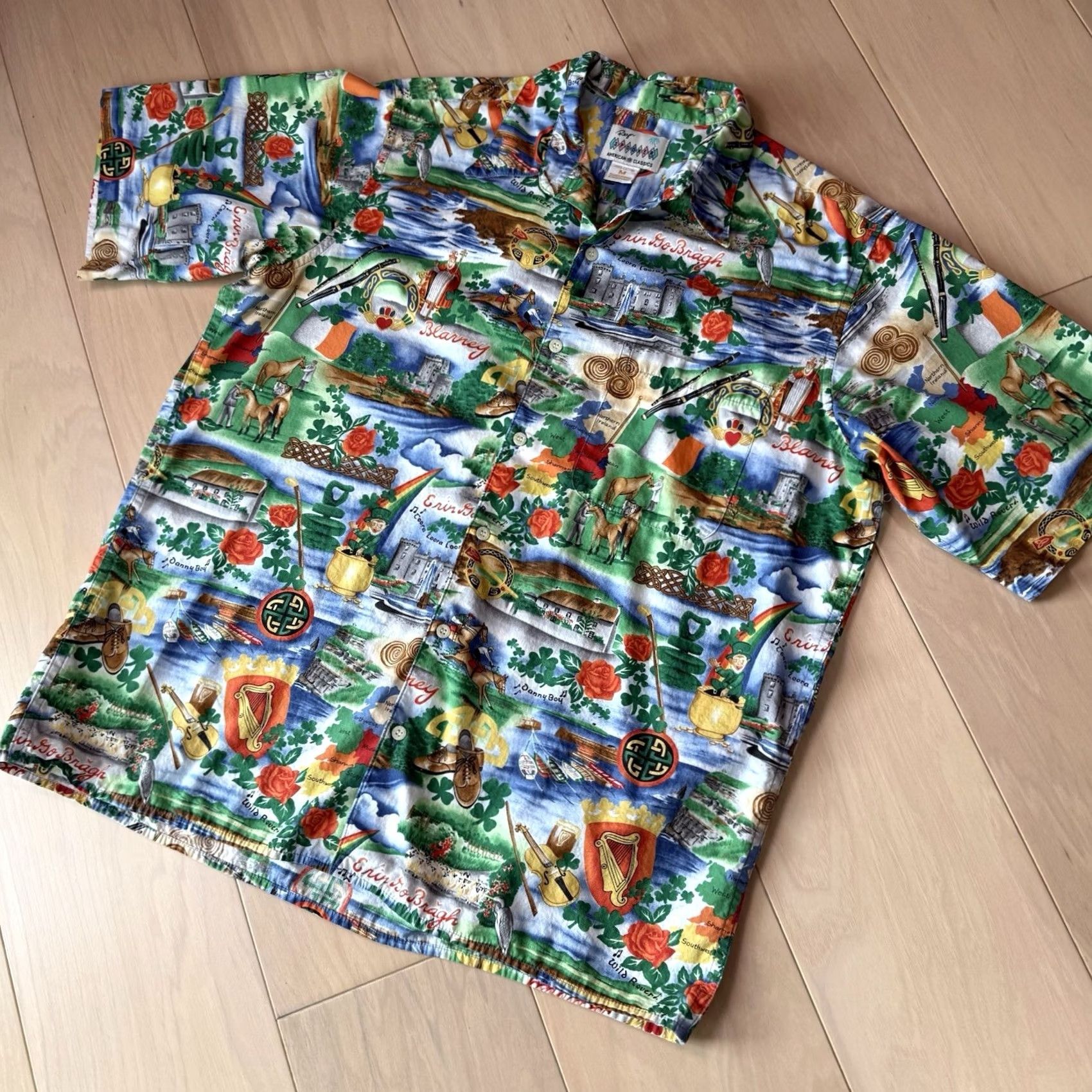 Reyn Spooner Reyn Spooner St Patricks Day Shirt Multicolor Ireland Irish Short Sleeve Party M Size US M / EU 48-50 / 2 - 8 Thumbnail