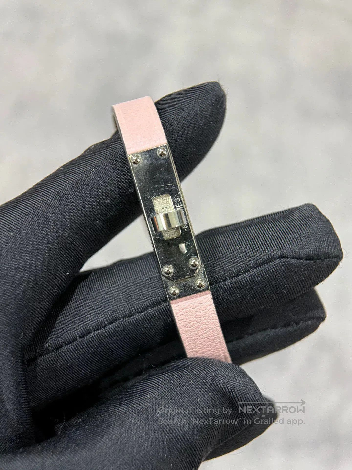 Hermes Hermes Kelly Cherry Blossom Pink Bracelet. Size ONE SIZE - 2 Thumbnail