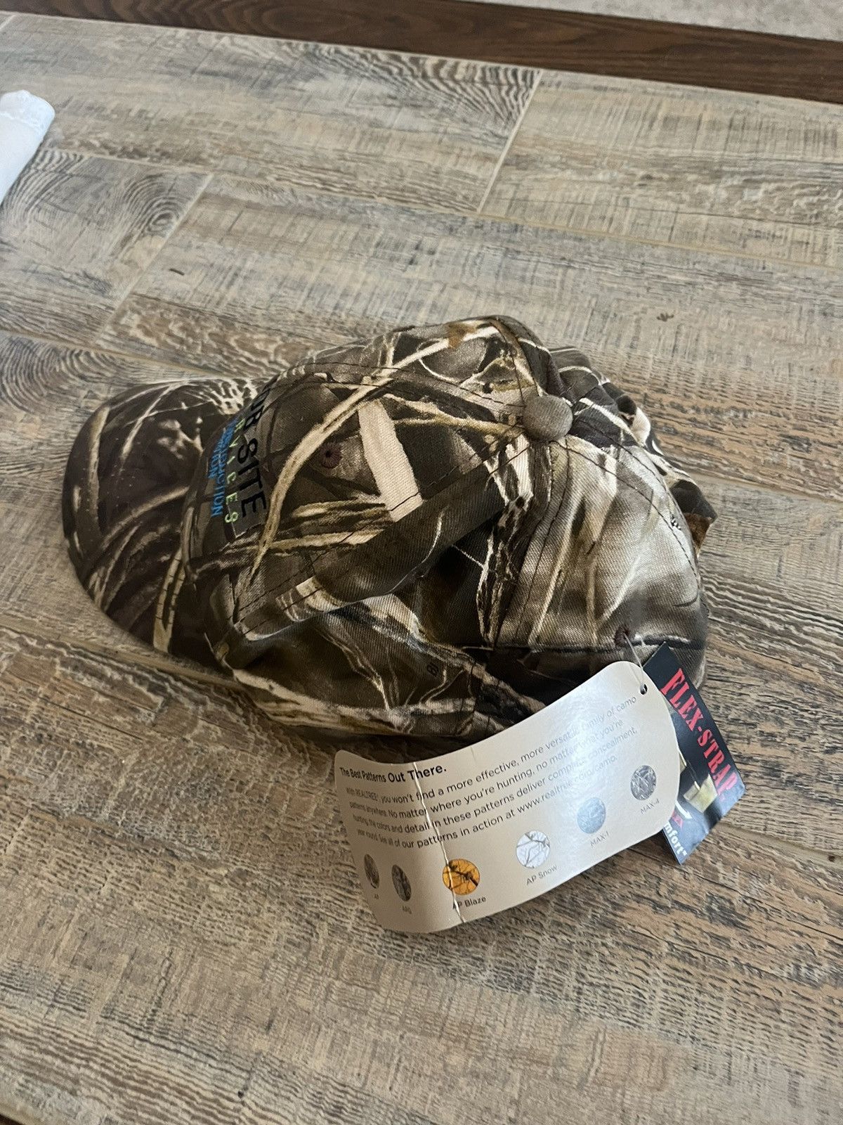 Vintage Vintage Y2K Camo Cap Size ONE SIZE - 4 Thumbnail