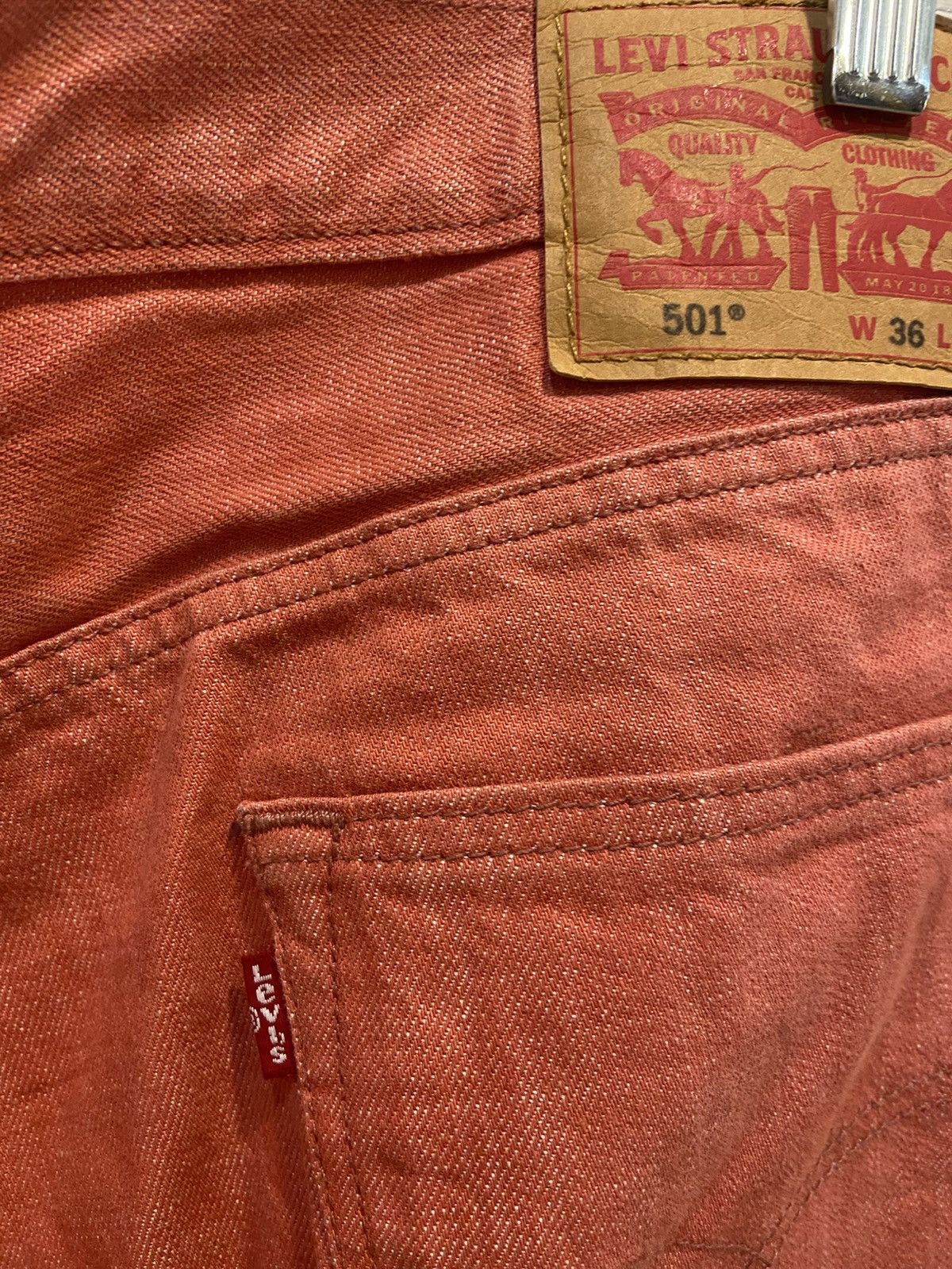 Other Levi 501 Denim Button Fly Jeans Size US 36 / EU 52 - 3 Thumbnail