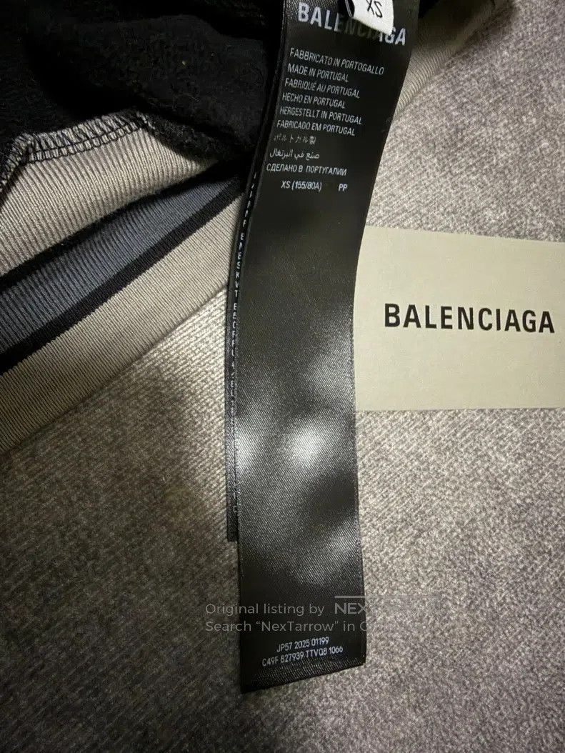 Balenciaga Balenciaga Hooded sweatshirt Size US XS / EU 42 / 0 - 4 Thumbnail