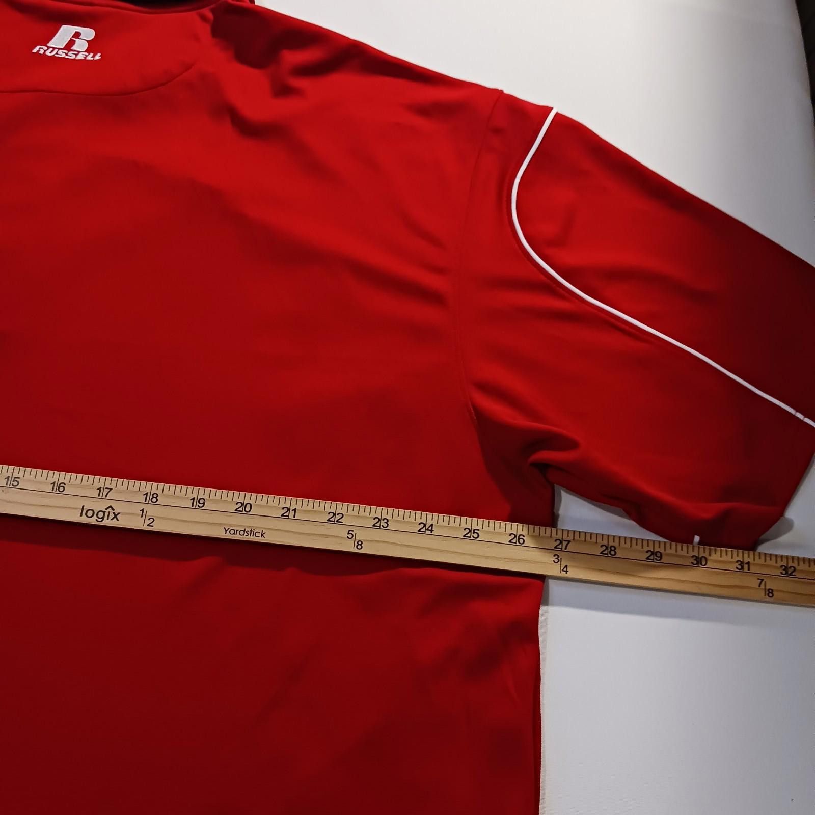 Russell Athletic Russell Athletic Dri-Power BCAA Men Red Polo Shirt Size 2XL Size US XXL / EU 58 / 5 - 7 Thumbnail
