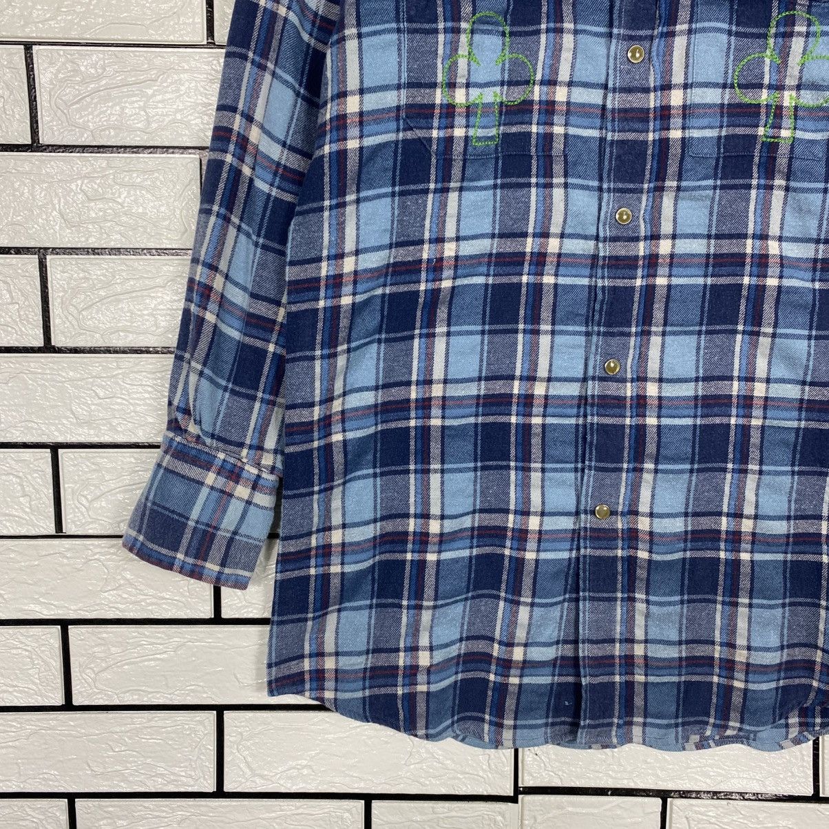 Buzz Rickson's 📌Vintage Flannel Jacket Button R Newbold Tartan Design Size US M / EU 48-50 / 2 - 5 Thumbnail