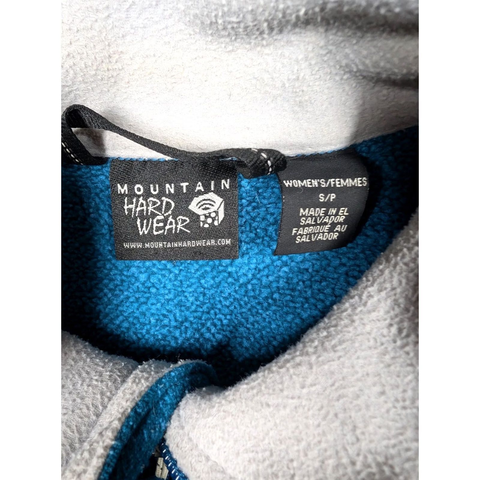 Mountain Hardwear VINTAGE Mountain Hardwear Jacket Womens Small Blue Full Zip Fleece Outdoor Hiking Warm Size S / US 4 / IT 40 - 5 Thumbnail