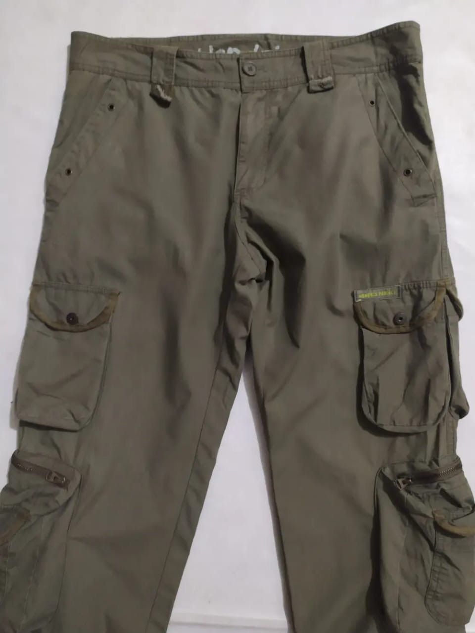 Japanese Brand Hendrix Project Multipocket Tactical Cargo Bondage Pants Size US 34 / EU 50 - 2 Thumbnail