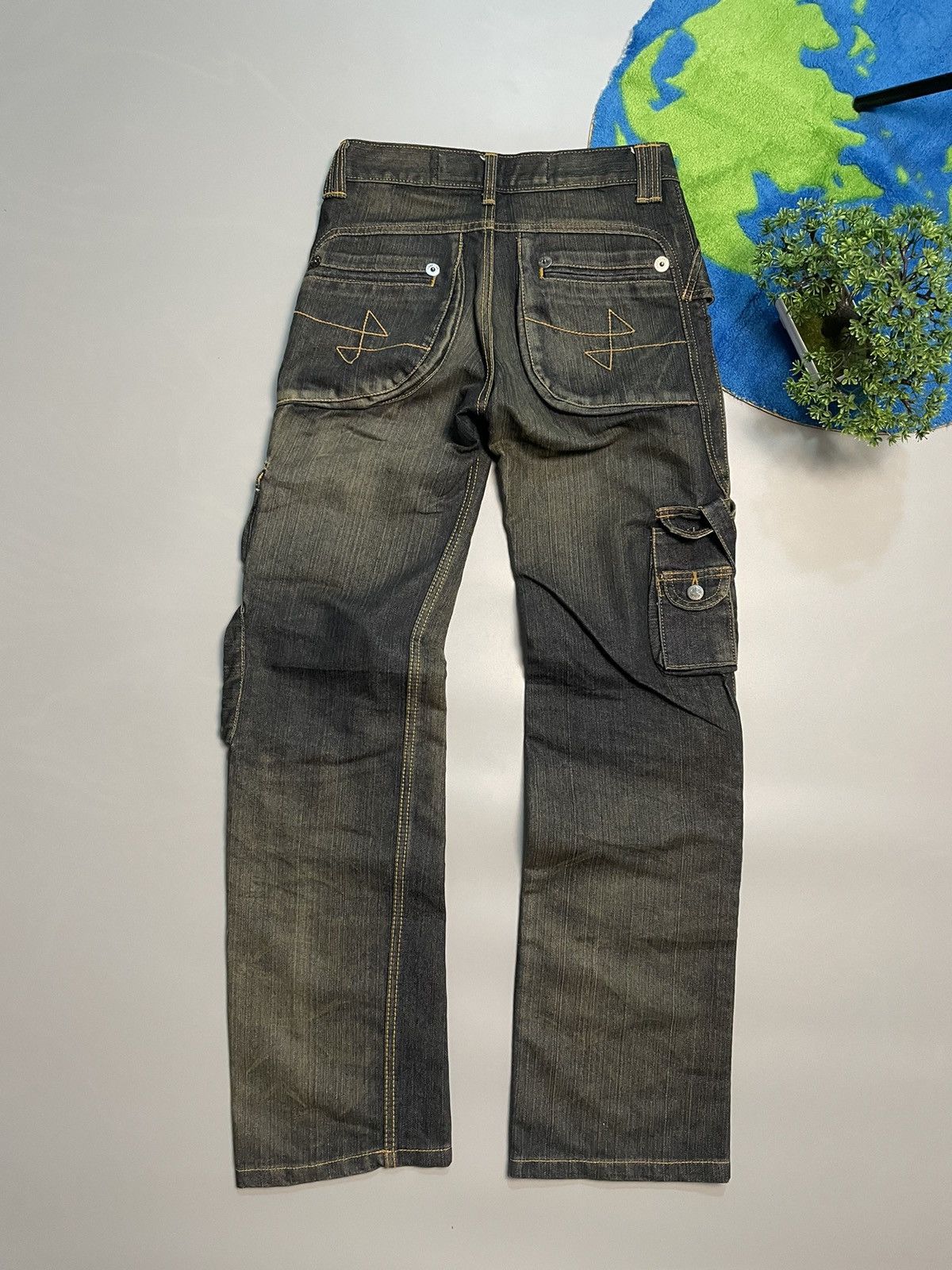 Seditionaries Multi Pocket Jeans De Art Denim Size US 29 - 12 Thumbnail