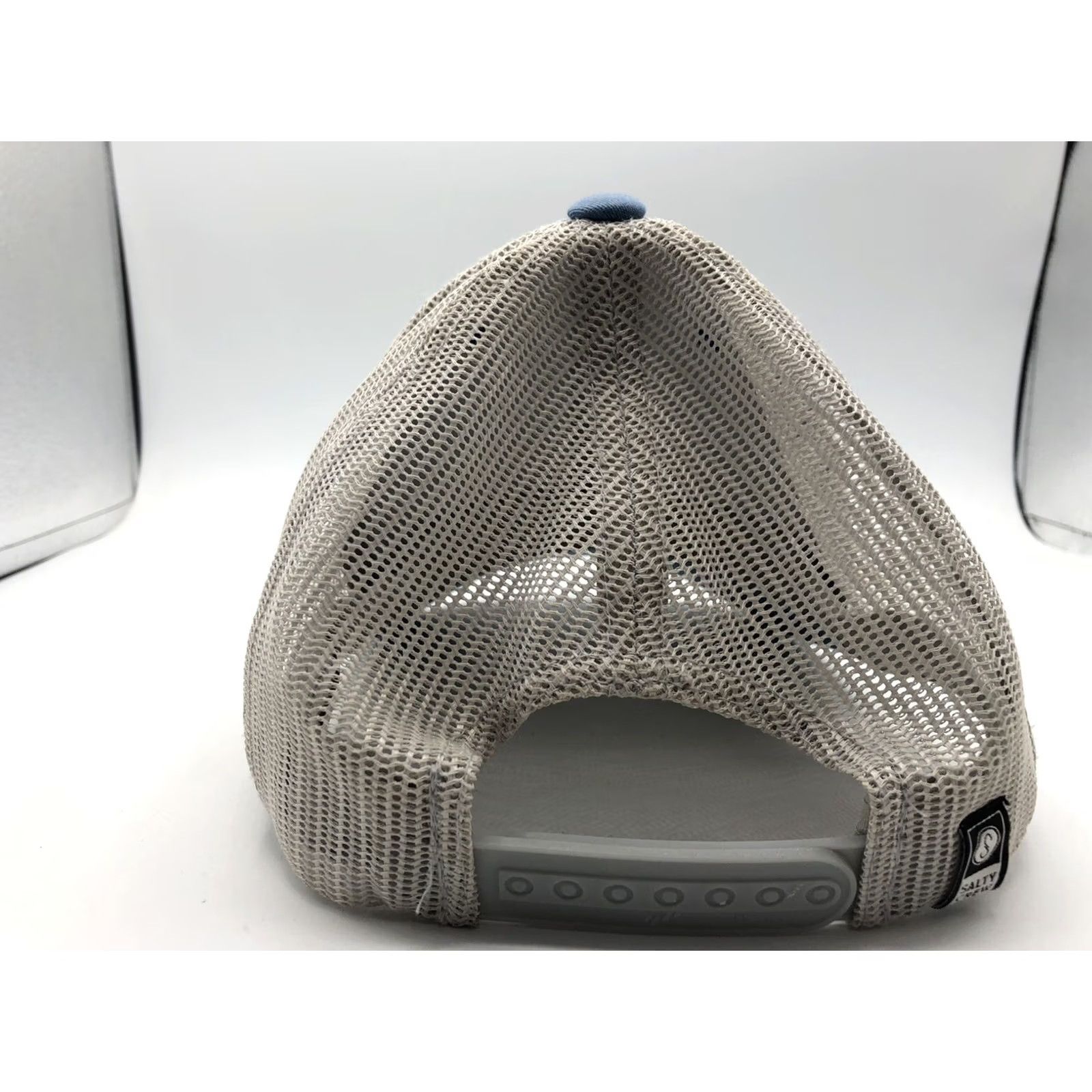 Vintage Salty Crew Hat Blue Green Fish Classic Hat The Classics 65% Polyester 35% Cotton Baseball Cap Men One Size Blue Classic Mens Hat Size ONE SIZE - 2 Thumbnail