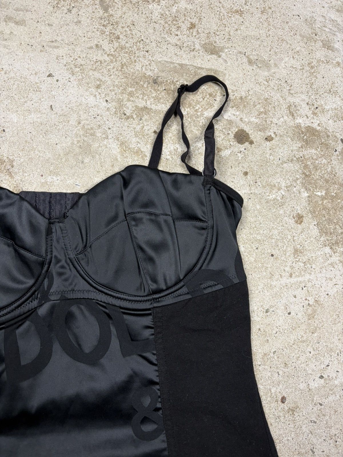 Dolce & Gabbana Vintage Dolce & Gabbana Underwear Black Corset Bustier Size M / US 6-8 / IT 42-44 - 5 Thumbnail
