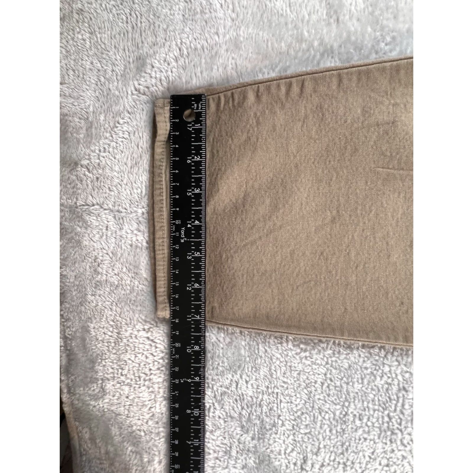Vintage Linksoul Pants Jeans Mens 34x30 Beige Stretch Straight Leg Casual Golf Prep Chino 5-Pocket Logo Zipper Button Machine Washable Regular Size Inseam 30 Size US 34 / EU 50 - 6 Thumbnail