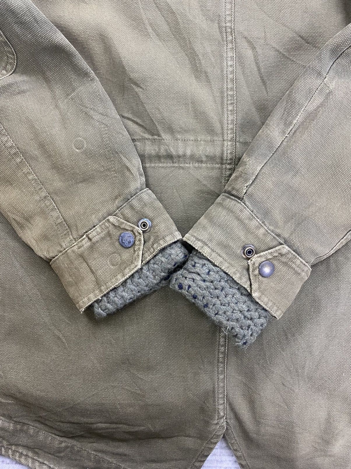 Vintage Vintage Arkap Military Made In Italy Canvas Hoodie Jacket Size US M / EU 48-50 / 2 - 11 Thumbnail