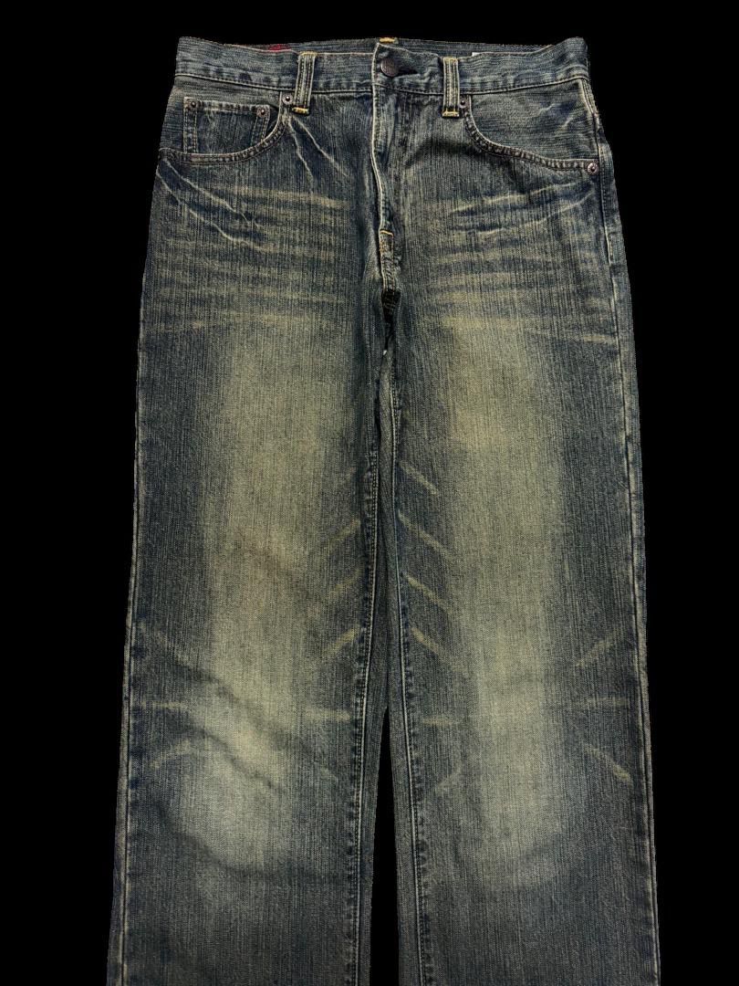 Other INSANE 90s Big John Rusty Mudwash Baggy Denim Jeans Sick Size US 27 - 3 Thumbnail