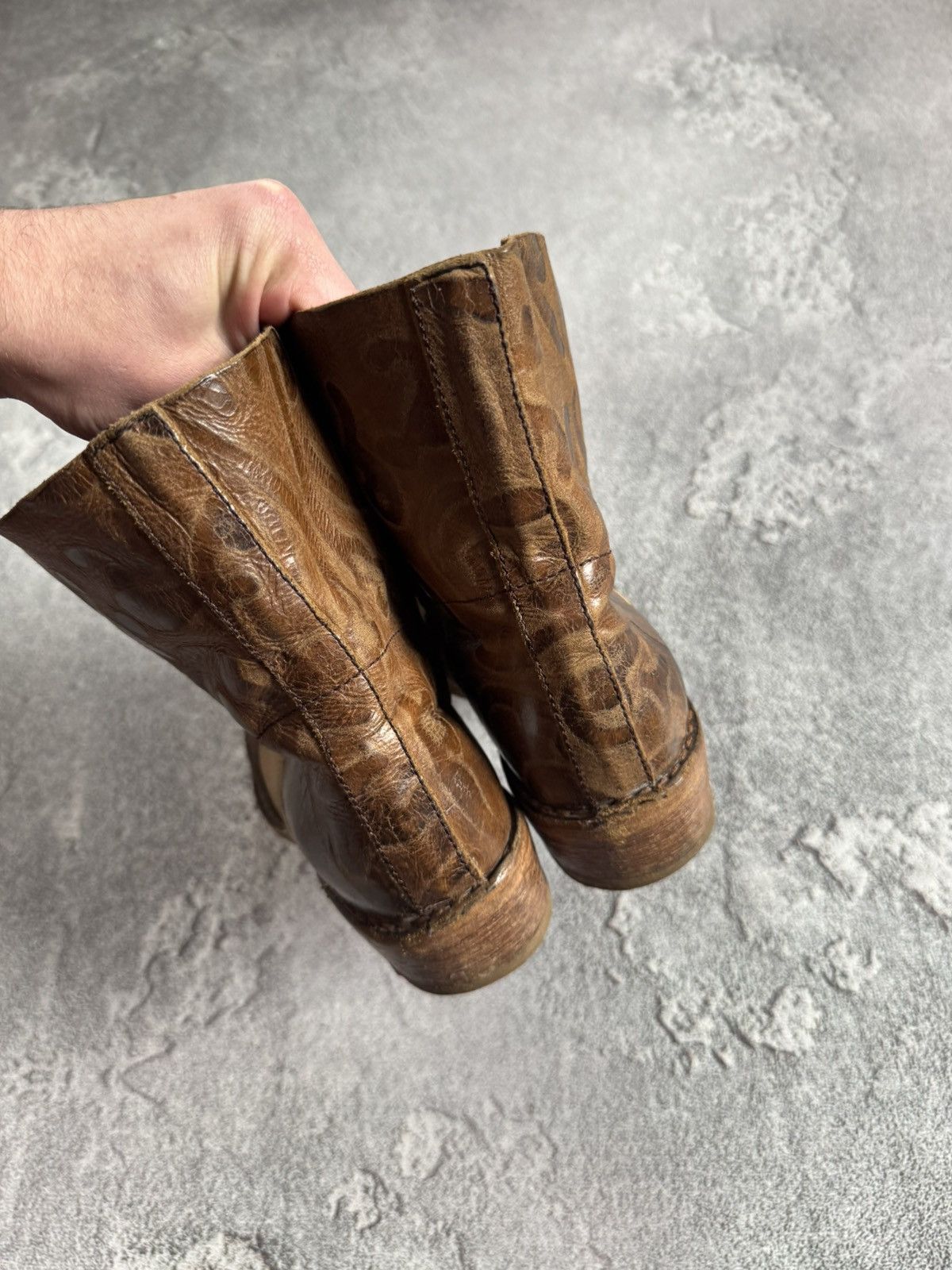 MoMA MOMA 38.5 wester cowboy shoes boots avantgarde retro Size US 8.5 / IT 38.5 - 20 Thumbnail