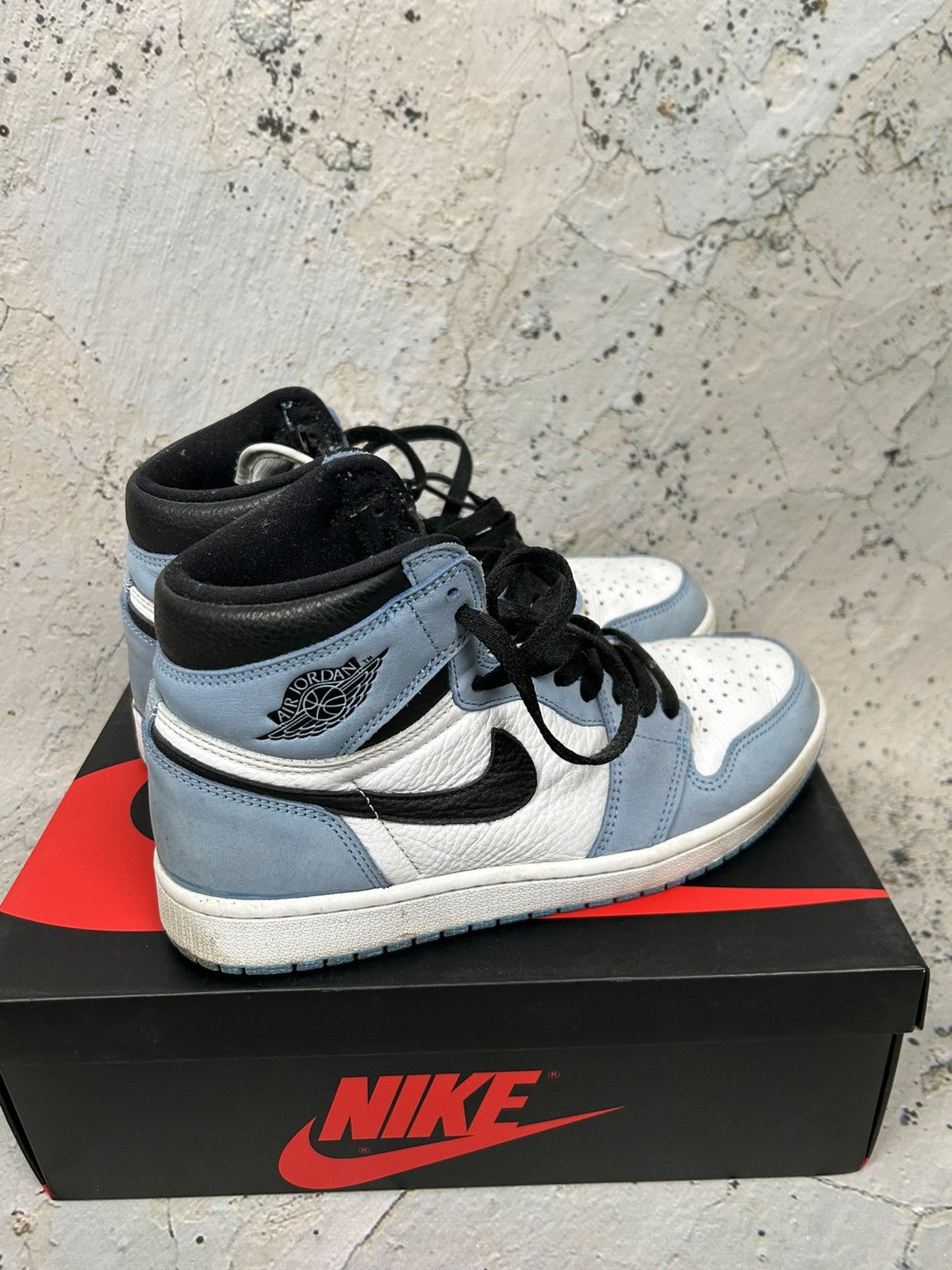Jordan Brand Jordan 1 Nike Air University Blue Streetwear Sneaker Rare Size US 8.5 / EU 41-42 - 4 Thumbnail