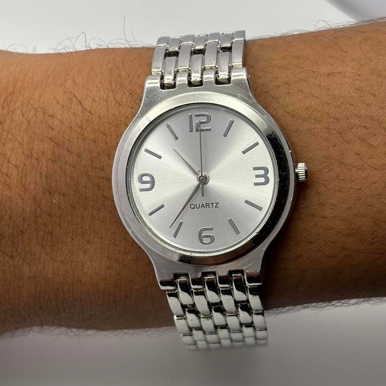 Other Silver Analog Men's Watch Size ONE SIZE - 2 Thumbnail
