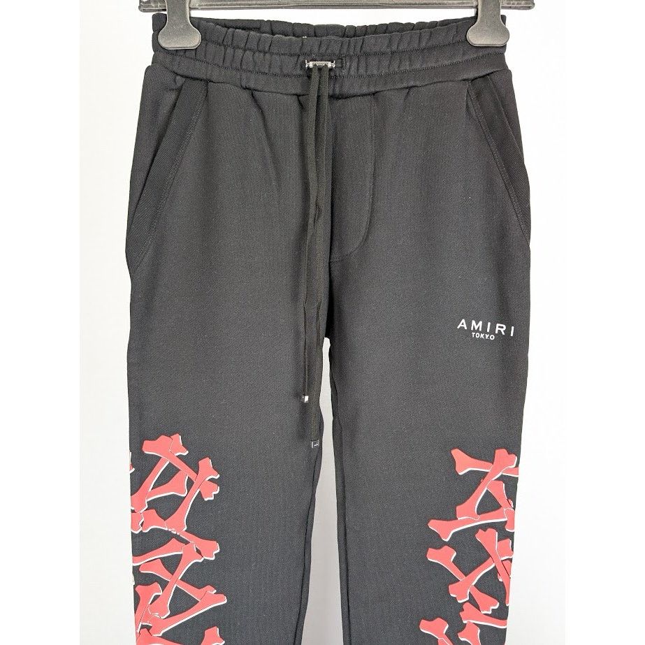 Amiri o1rshd1 Tokyo Exclusive Sweatpants & Joggers in Black Size US 30 / EU 46 - 3 Thumbnail