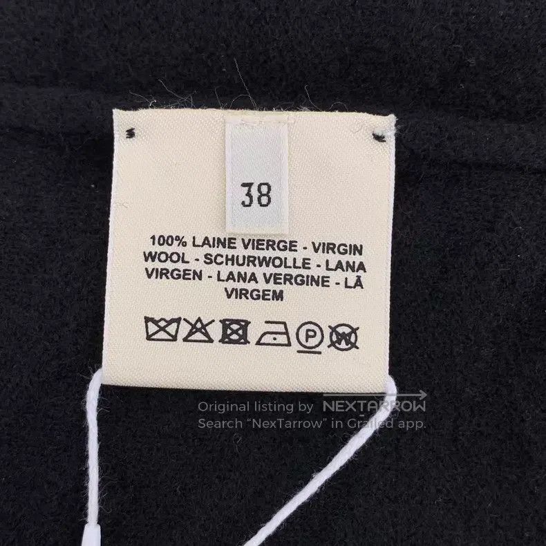 Hermes Hermes Black Logo Jacquard Wool Round Neck Long Sleeve Kni Size XS / US 0-2 / IT 36-38 - 8 Thumbnail