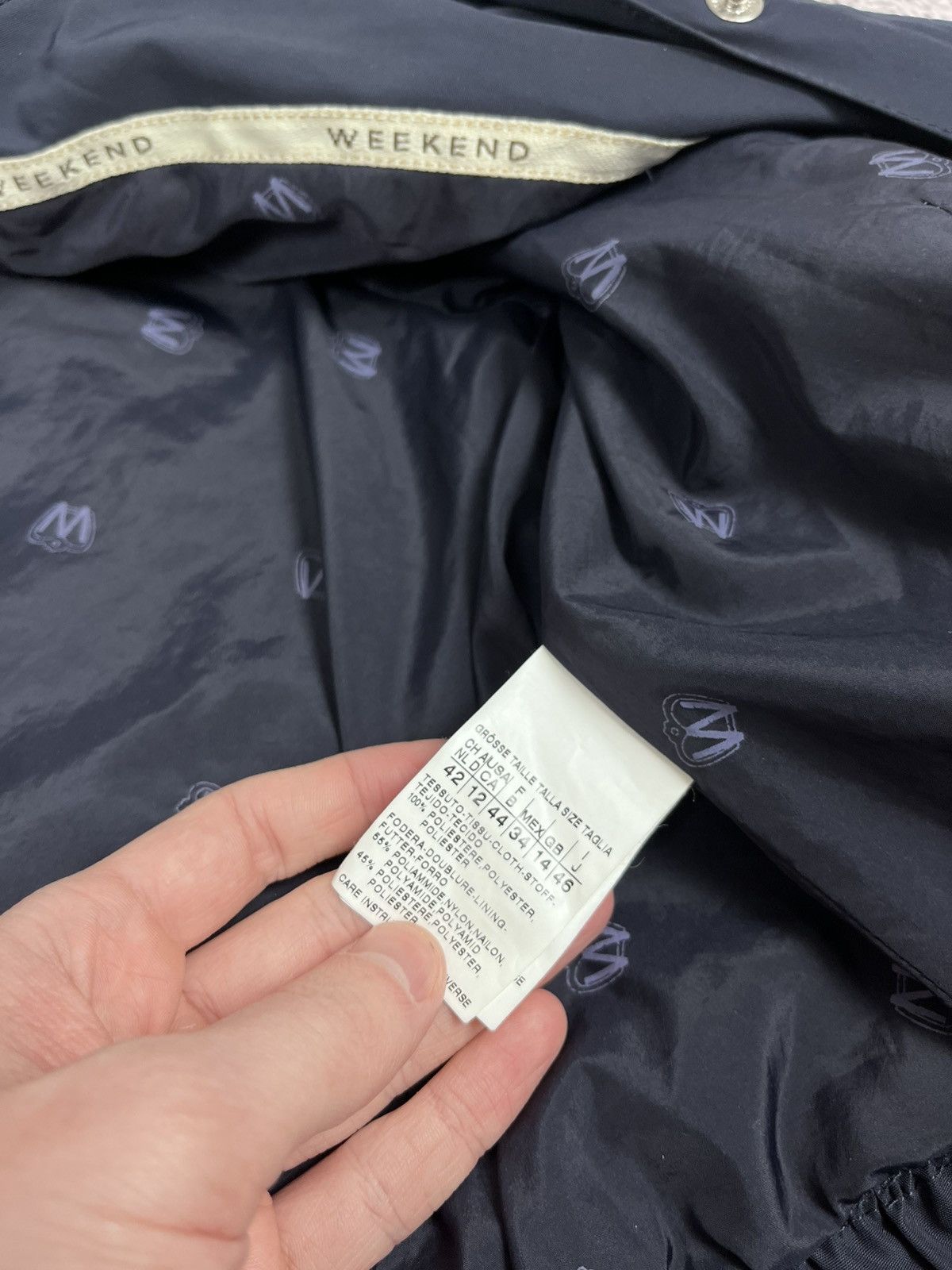 Weekend Max Mara Vintage Max Mara Jacket Streetwear size 12 Size XL / US 12-14 / IT 48-50 - 9 Thumbnail