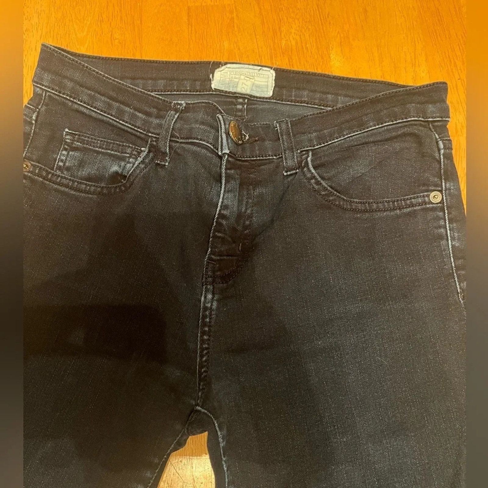 Current/Elliot Current Elliott high waisted cropped skinny jeans , size 27 Size 27" / US 4 / IT 40 - 4 Thumbnail