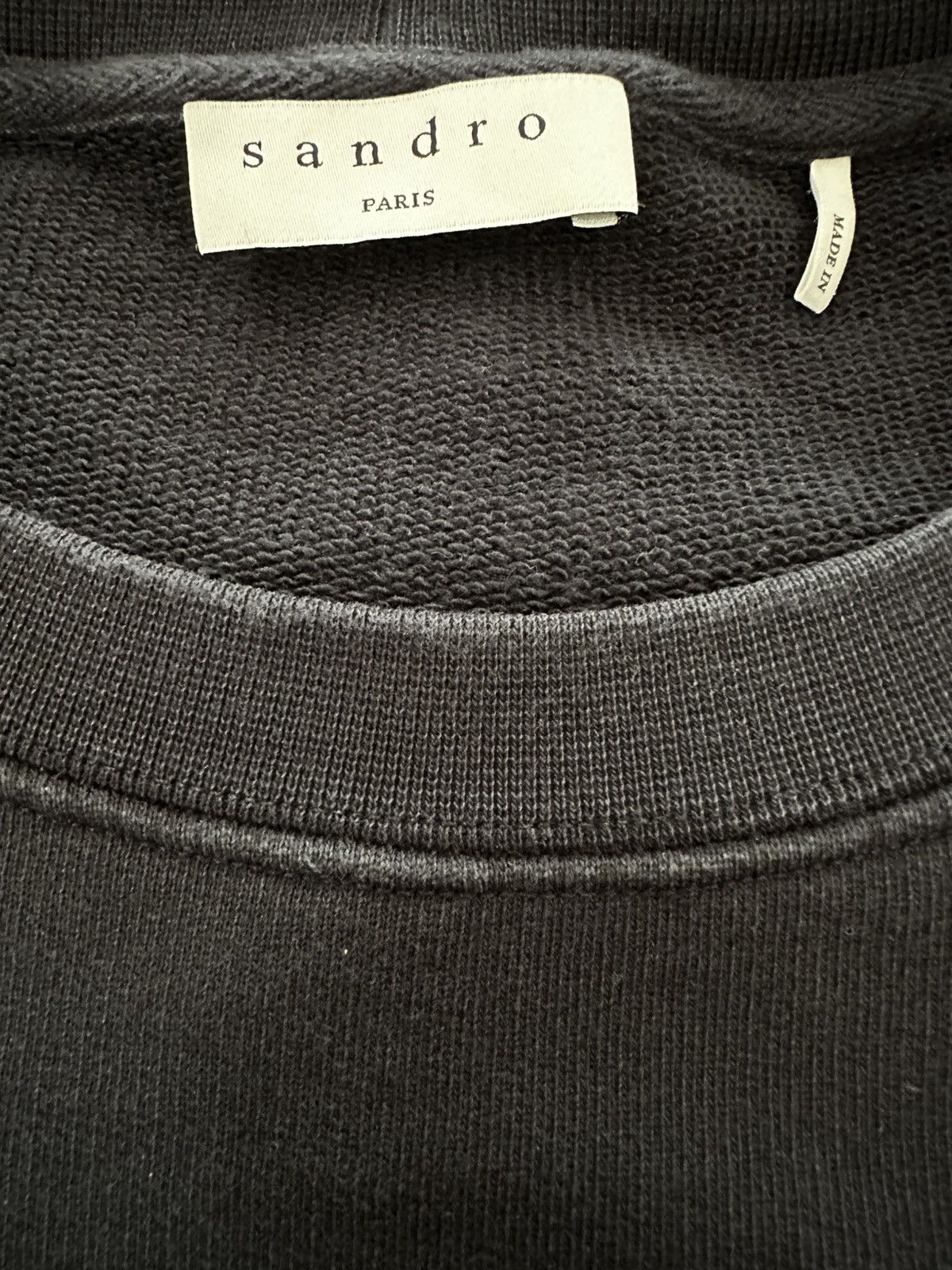 Sandro Sandro Paris “Have a Nice Day” Sweatshirt Size US L / EU 52-54 / 3 - 4 Thumbnail