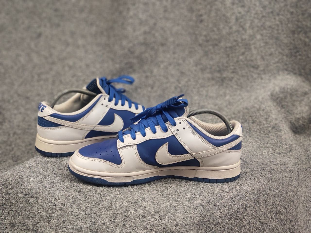 Nike Nike Dunk Low Retro Racer Blue Leather Sneakers Vintage Size US 9 / EU 42 - 15 Thumbnail