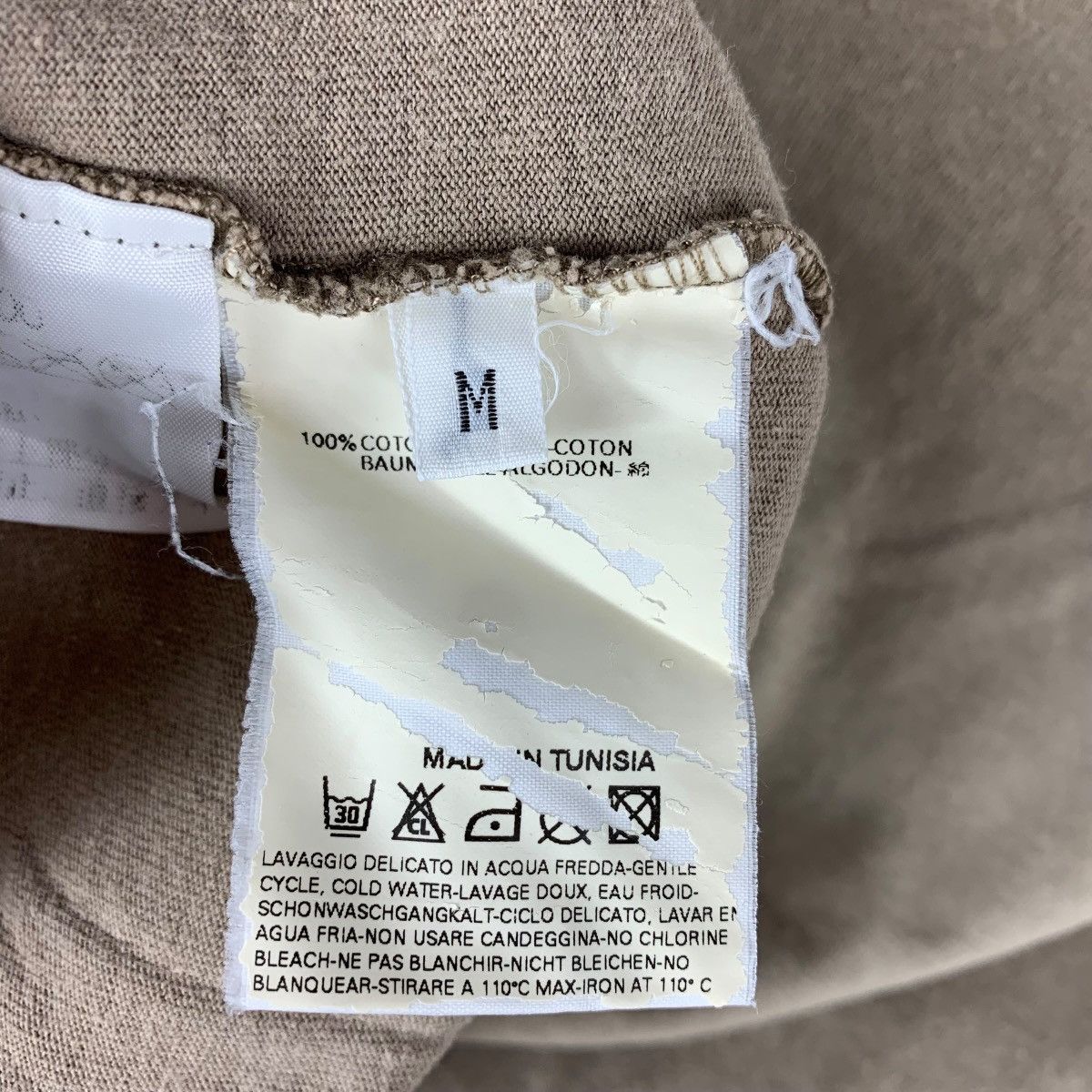 Maison Margiela MAISON MARTIN MARGIELA designer rare design tee Size US M / EU 48-50 / 2 - 9 Thumbnail
